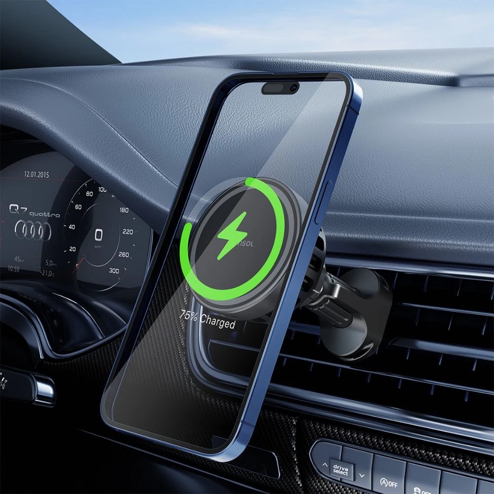 4 The Comsol Arctic Qi2 Wireless Car Charger Black, 4 of 6