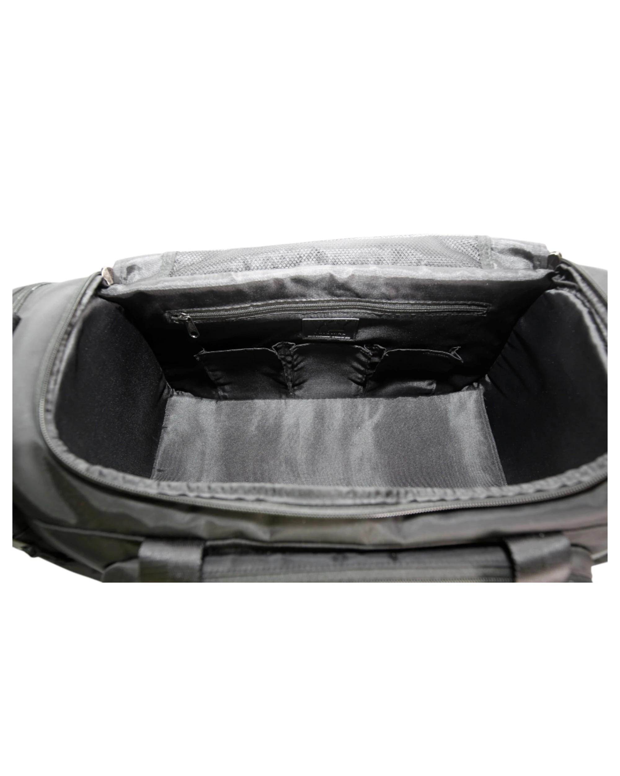 4 VKY Unisex Sports Gym Sport Travel Weekender Duffel Bag BLACK, 4 of 6