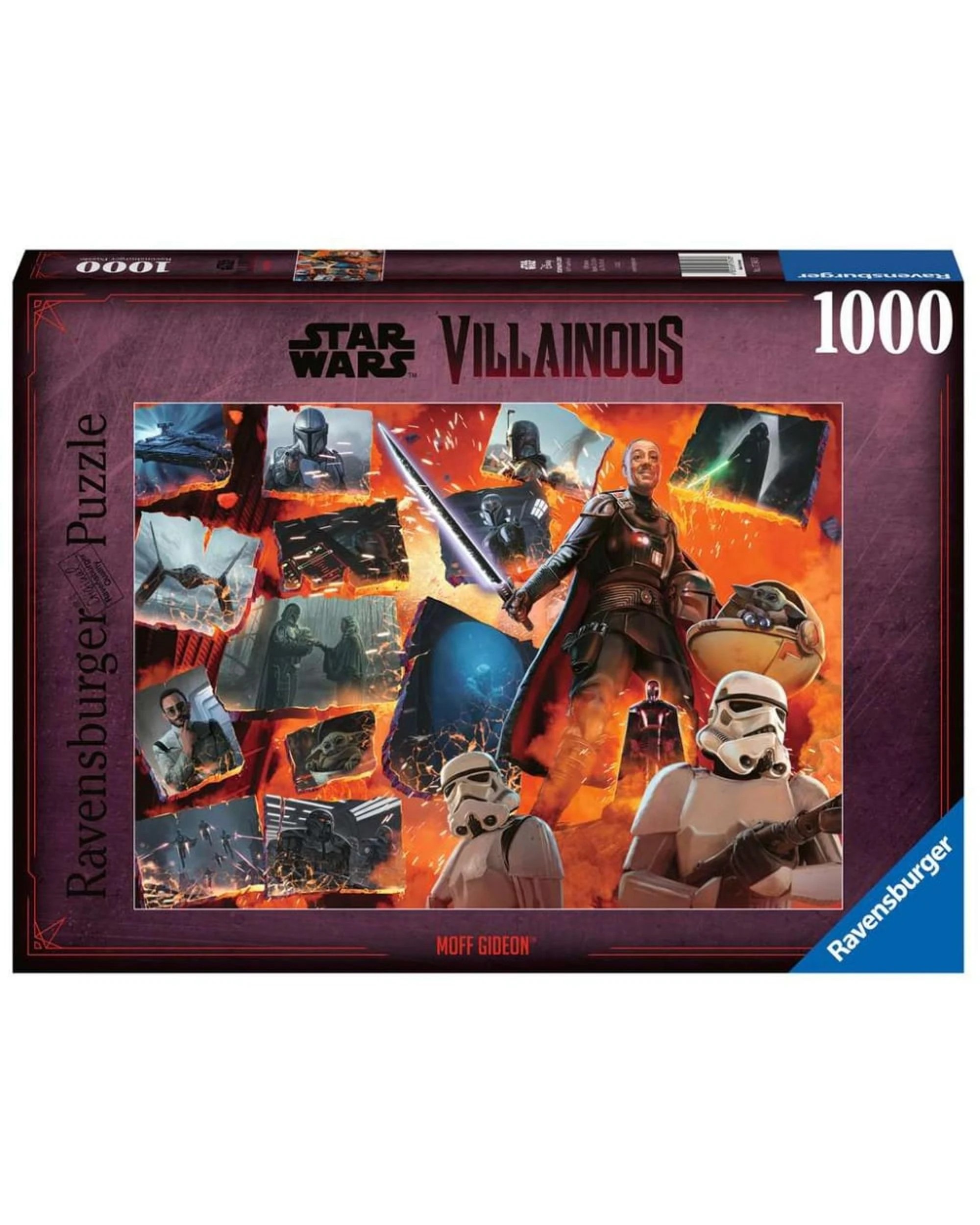 1 Ravensburger Star Wars Villainous Moff Gideon 1000 Piece Jigsaw Puzzle, 1 of 1