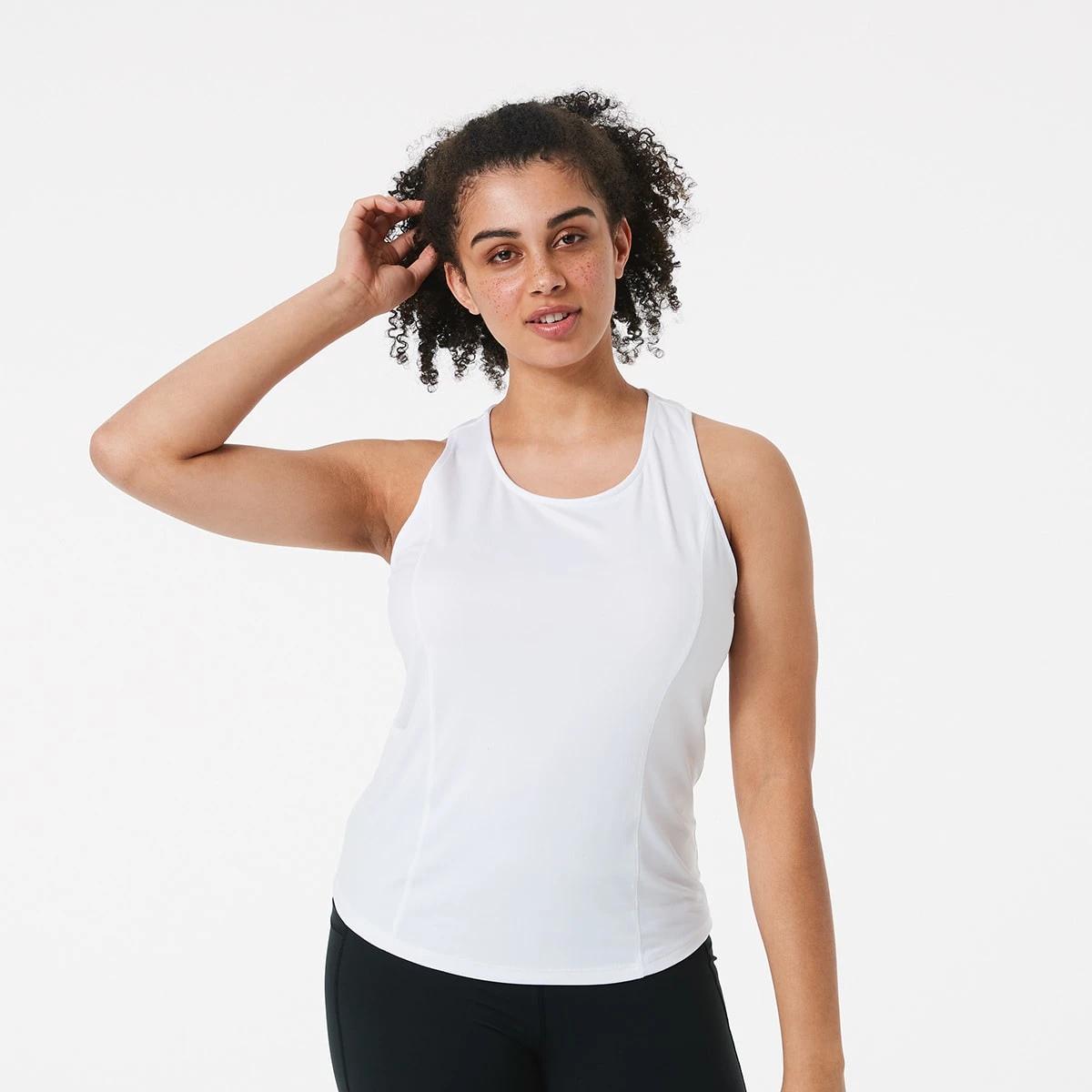 1 Active Womens Core Tank White, 1 of 4