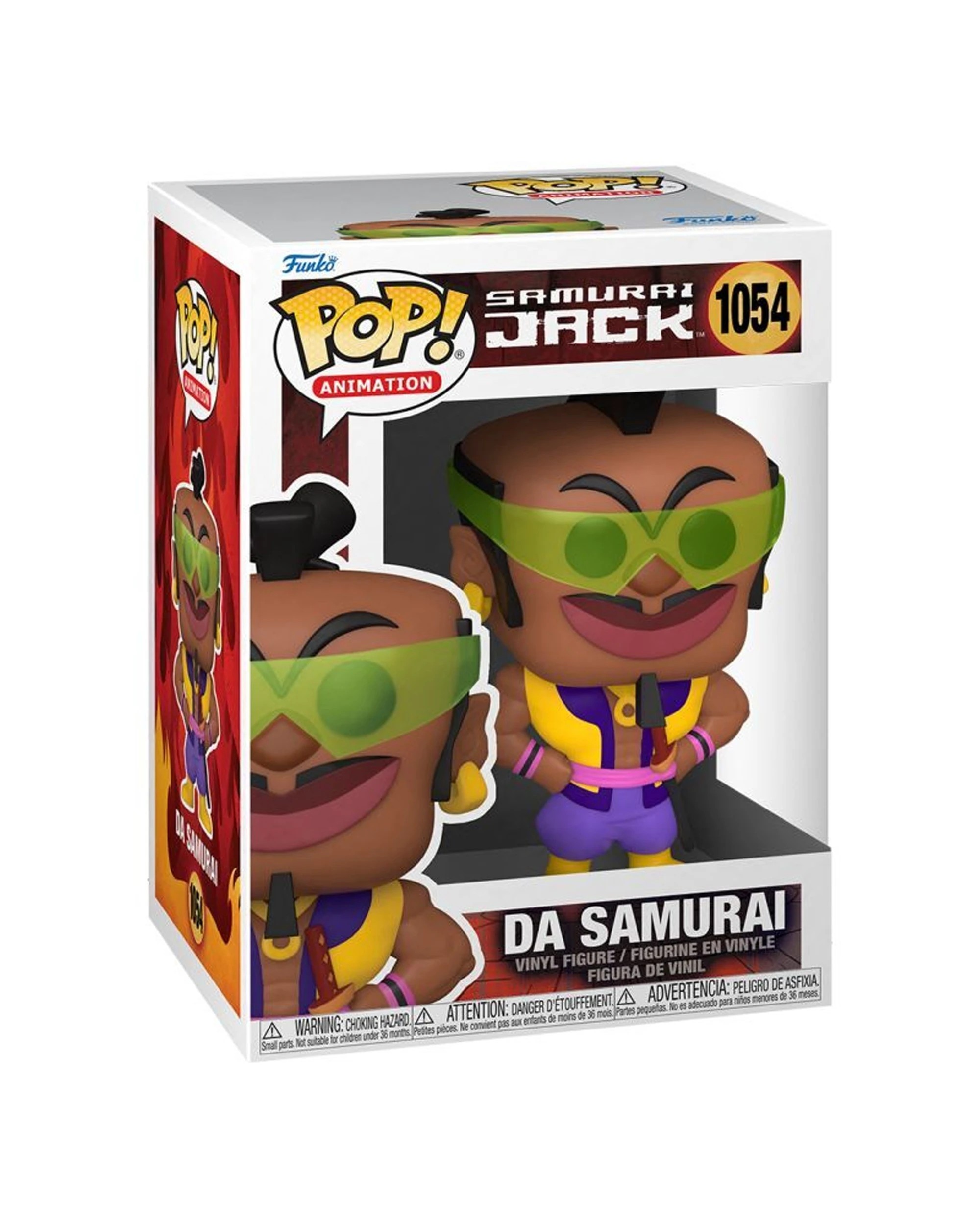 3 Pop Vinyl Figurine Samurai Jack - Da Samurai Action Figure 10Cm 1 Pack - Multi, 3 of 3