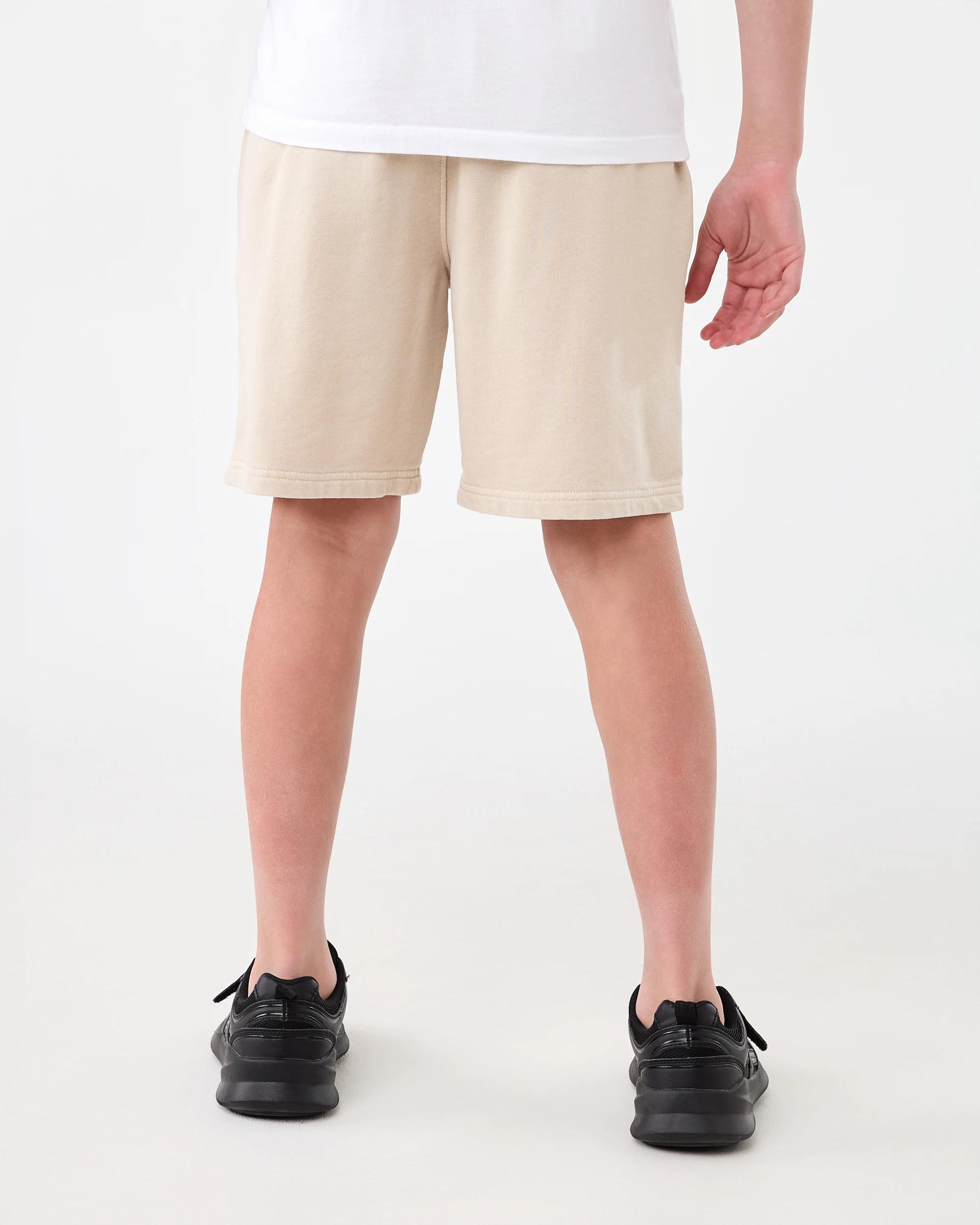 2 Washed Knit Shorts Bge Ntrl, 2 of 5