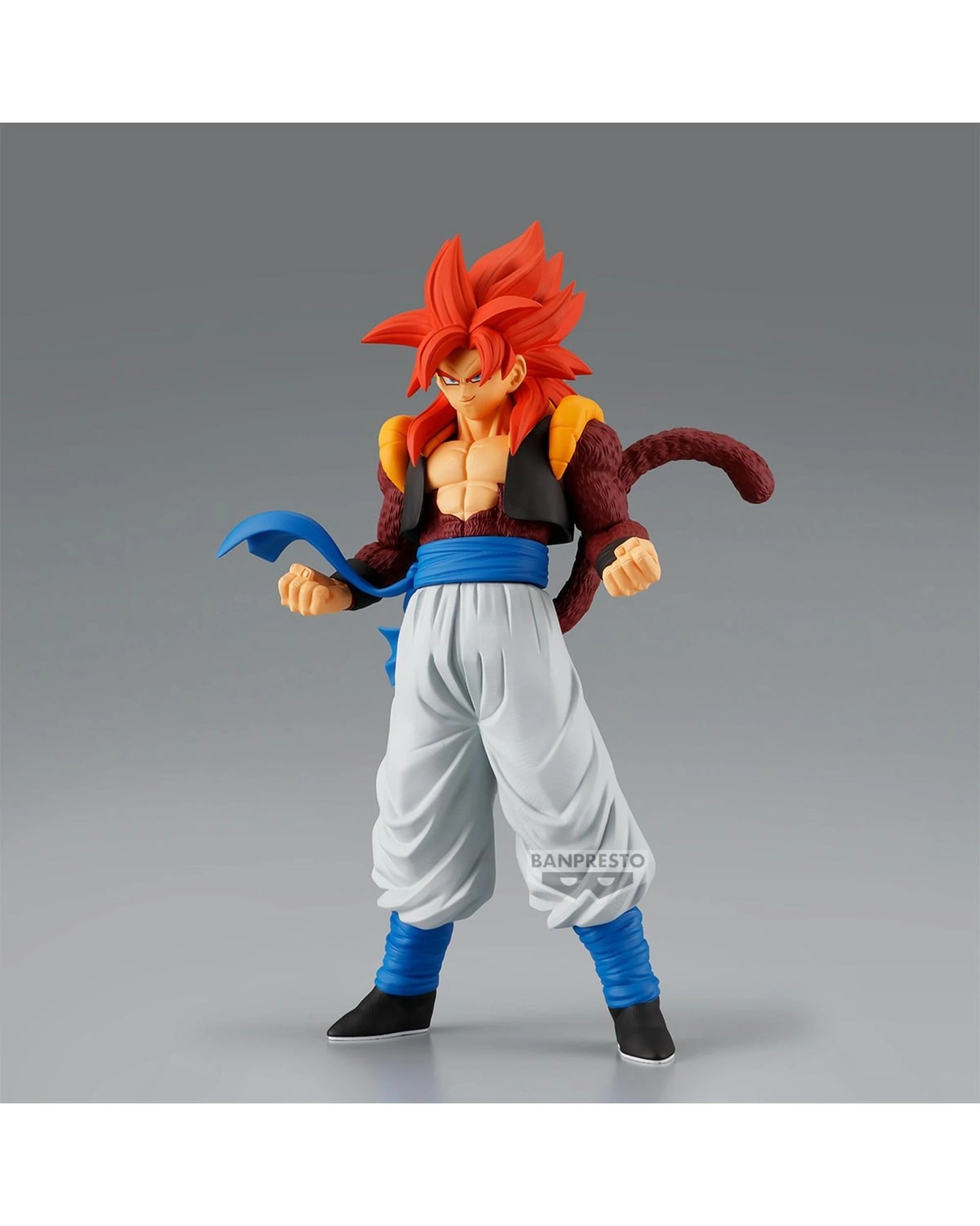 4 Banpresto Dragon Ball GT Solid Edge Works Super Saiyan 4 Gogeta Figure, 4 of 5