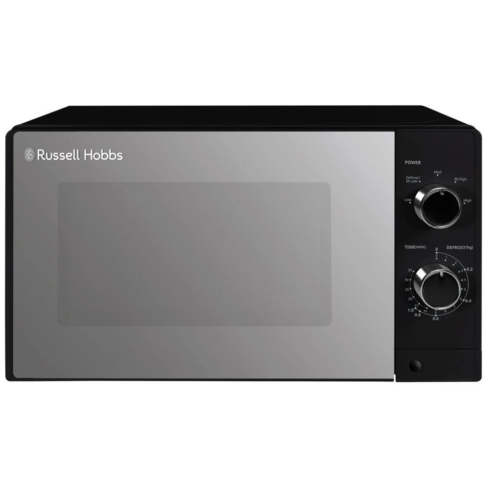 1 Russell Hobbs Compact 20L Microwave Black, 1 of 8
