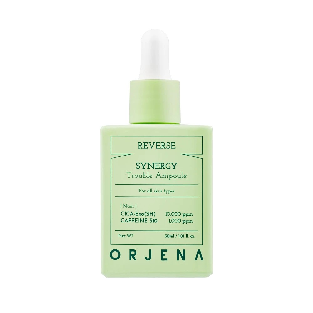 1 Orjena Reverse Synergy Trouble Ampoule 30ml - Cica-Exo (SH) and Caffeine S10, 1 of 4