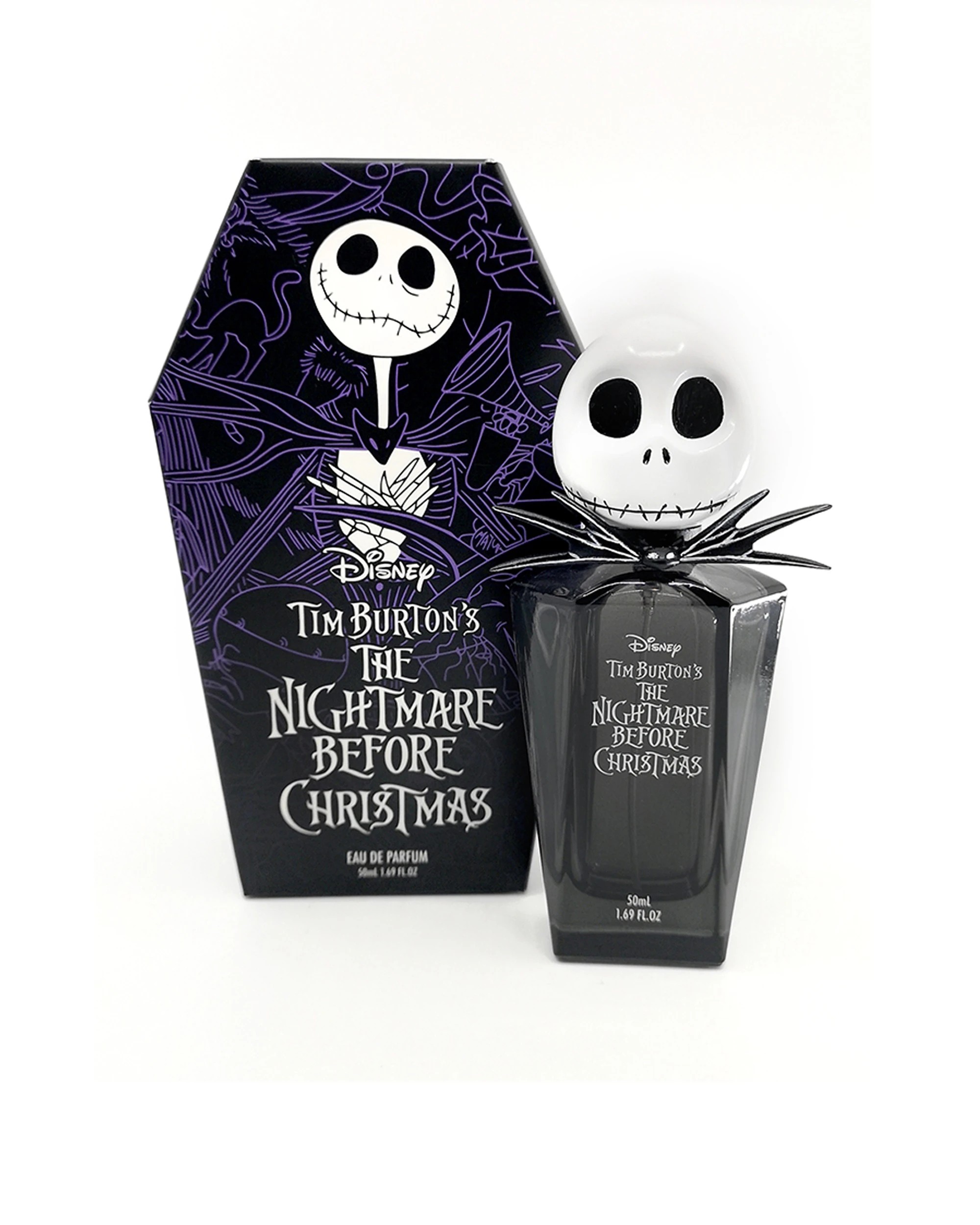 1 Disney The Nightmare Before Christmas Mens Jack Eau De Parfum Fragrance EDP 50ml - Black, 1 of 1