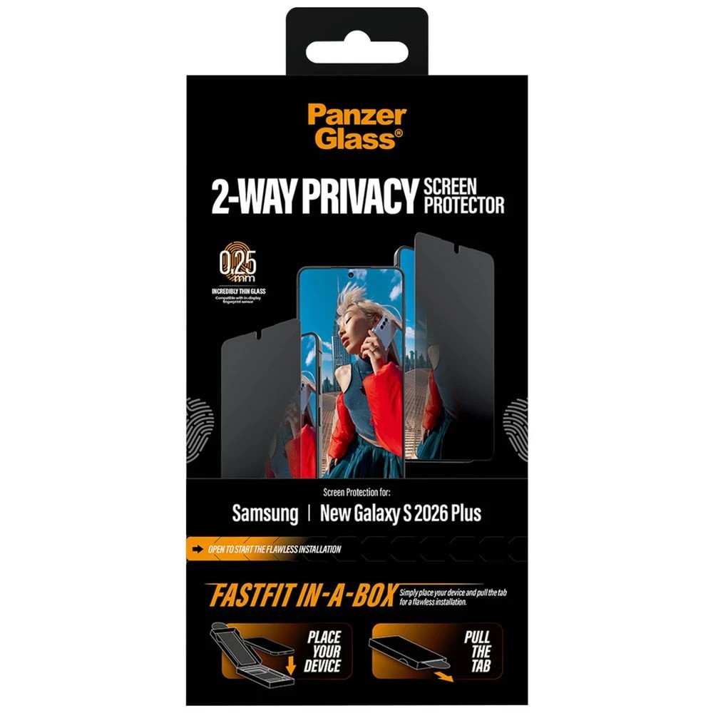 3 Panzer 2-way Privacy Screen Protector Samsung Galaxy S26+, 3 of 5