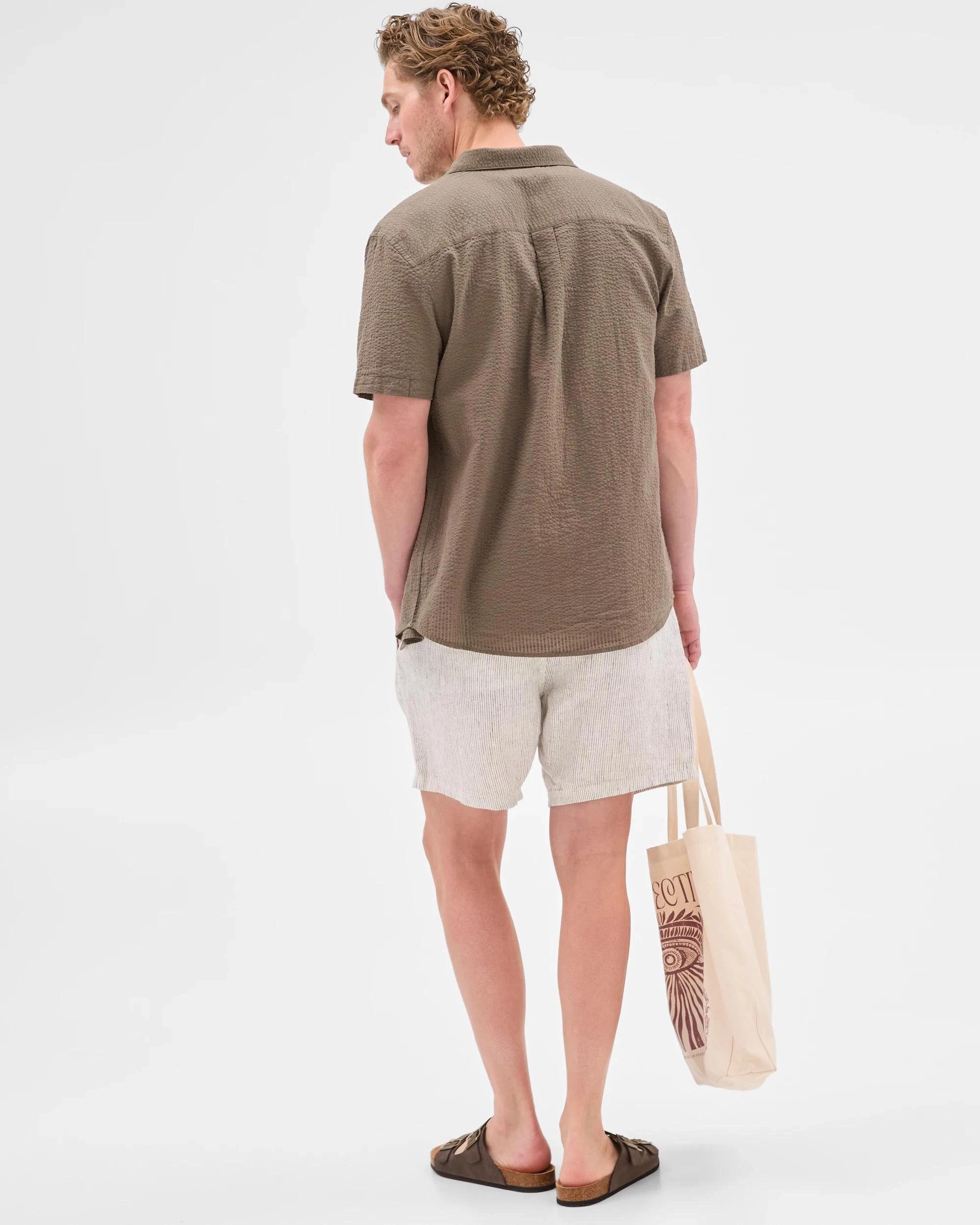 7 Target European Linen Stripe Shorts NEUTRAL, 7 of 7