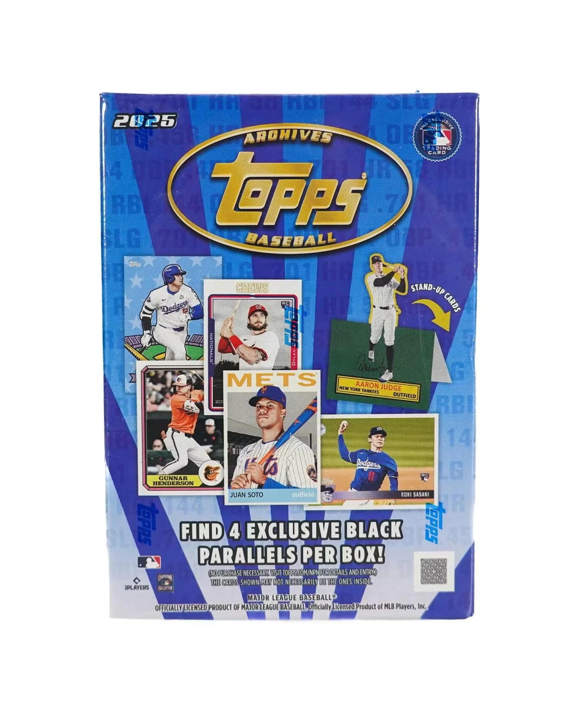 2 Topps MLB 2025 Archives Baseball Blaster Box, 2 of 10
