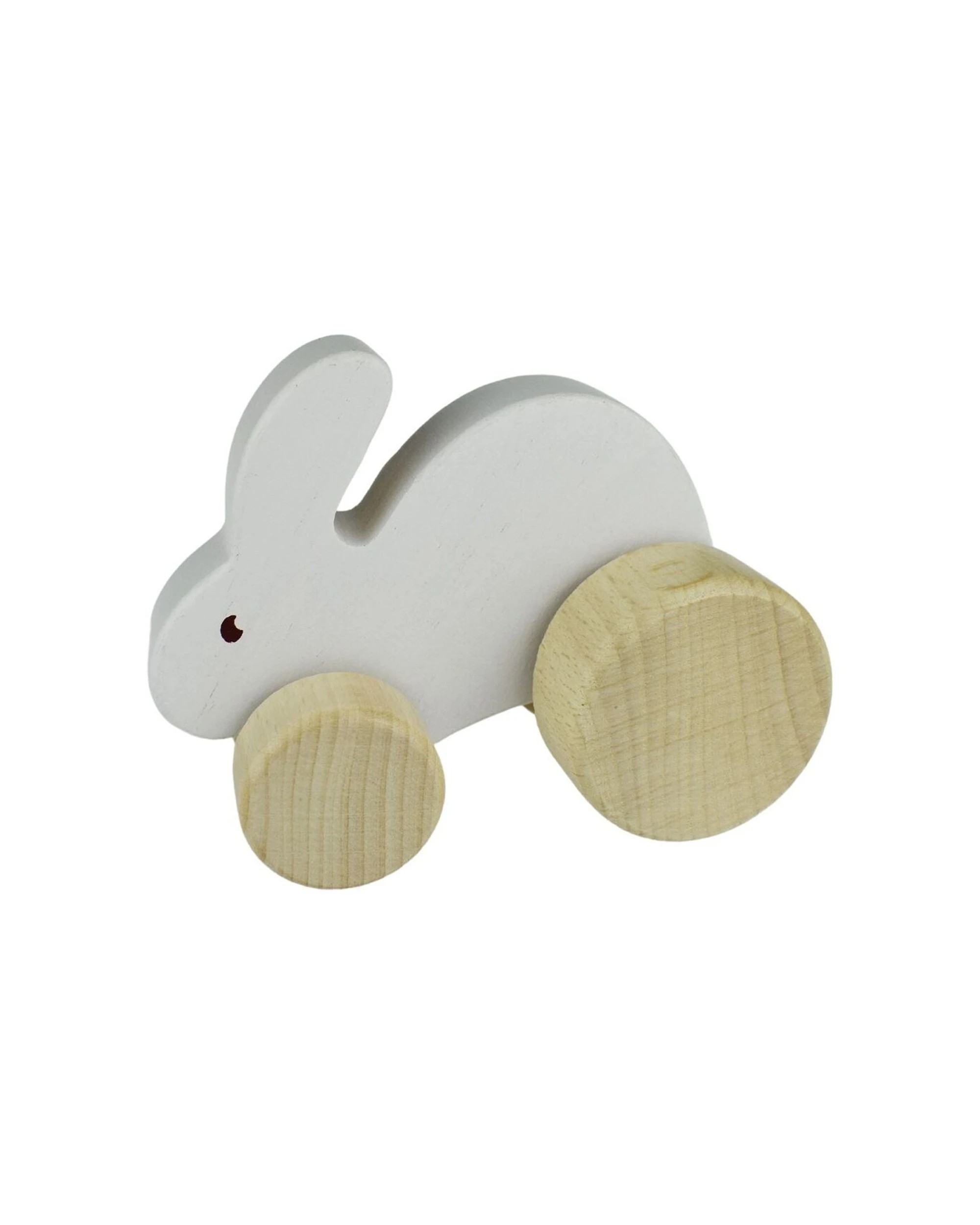4 Kaper Kidz 3pc Calm And Breezy Baby Gift Set Bunny Bird Bear Toys - Natural, 4 of 7
