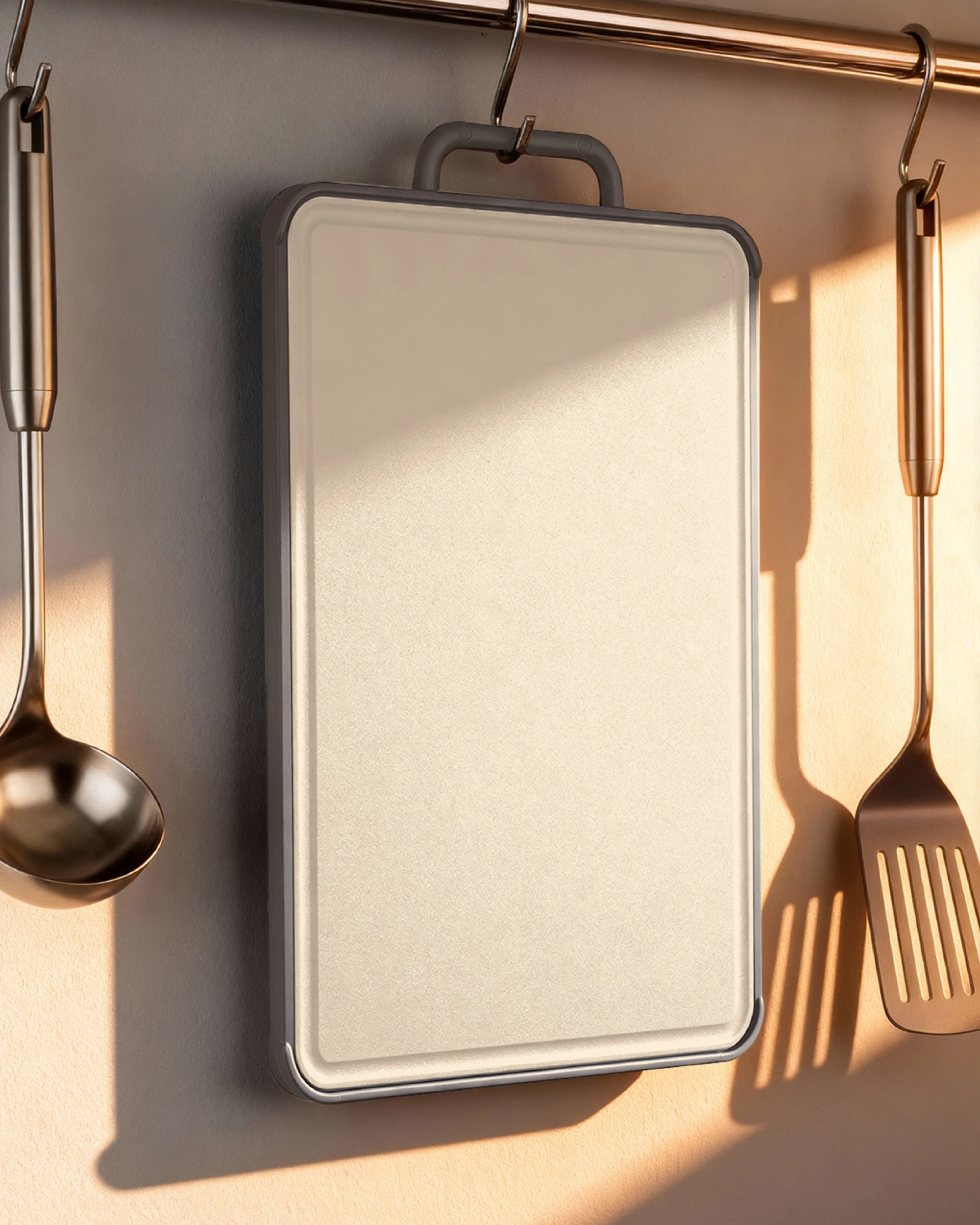 4 Global Shop Direct Chopzilla Titanium Chopping Board Dual-Sided Cutting Board Food Safe Non-Porous Titanium, 4 of 8