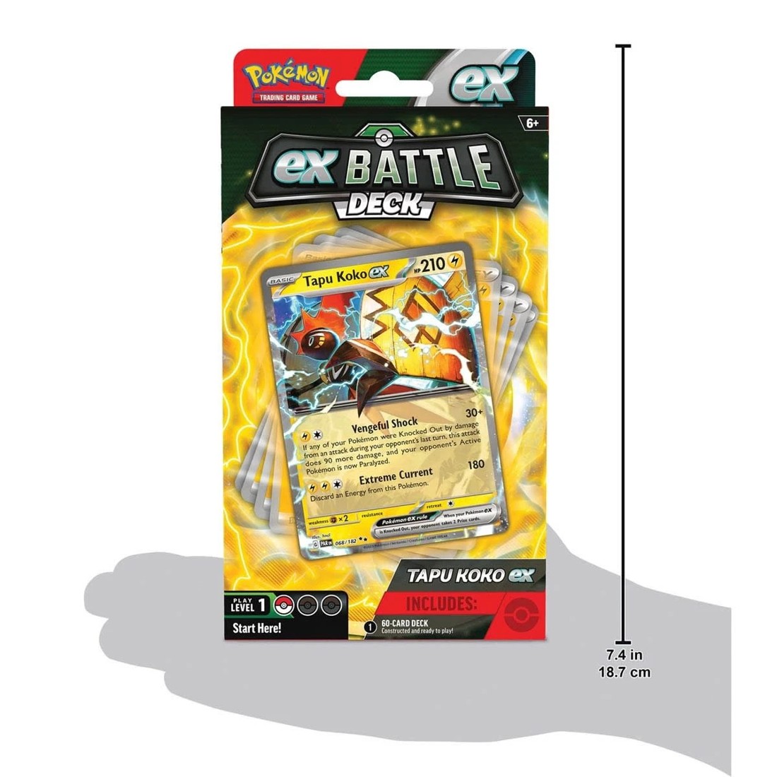 6 Pokemon Trading Card Game: ex Battle Deck - Assorted, 6 of 6