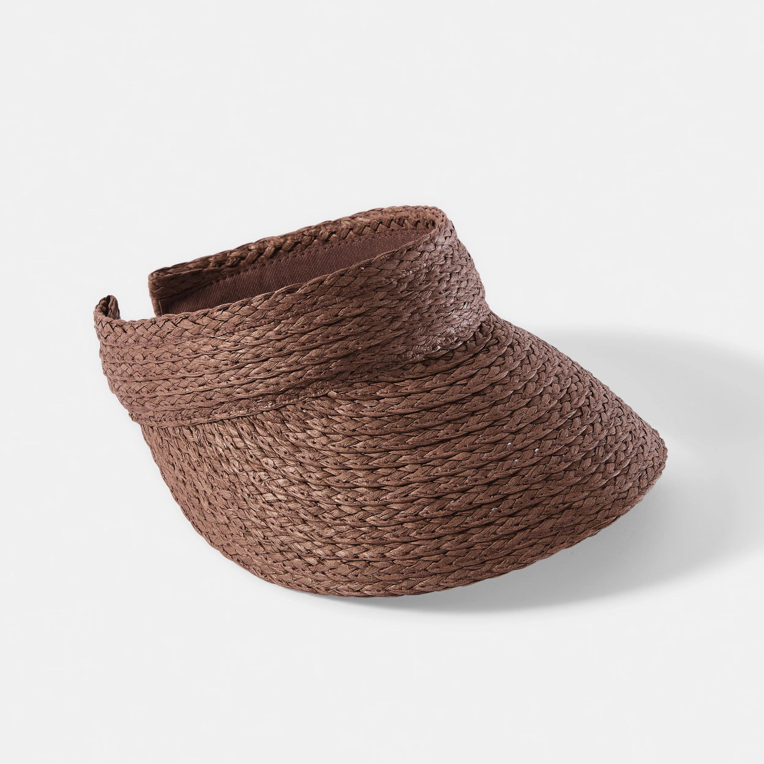 1 Braided Visor CHOCOLATE, 1 of 3