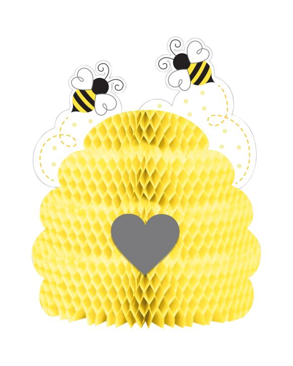 Creative Converting Bumblebee Beehive Centrepiece     
.