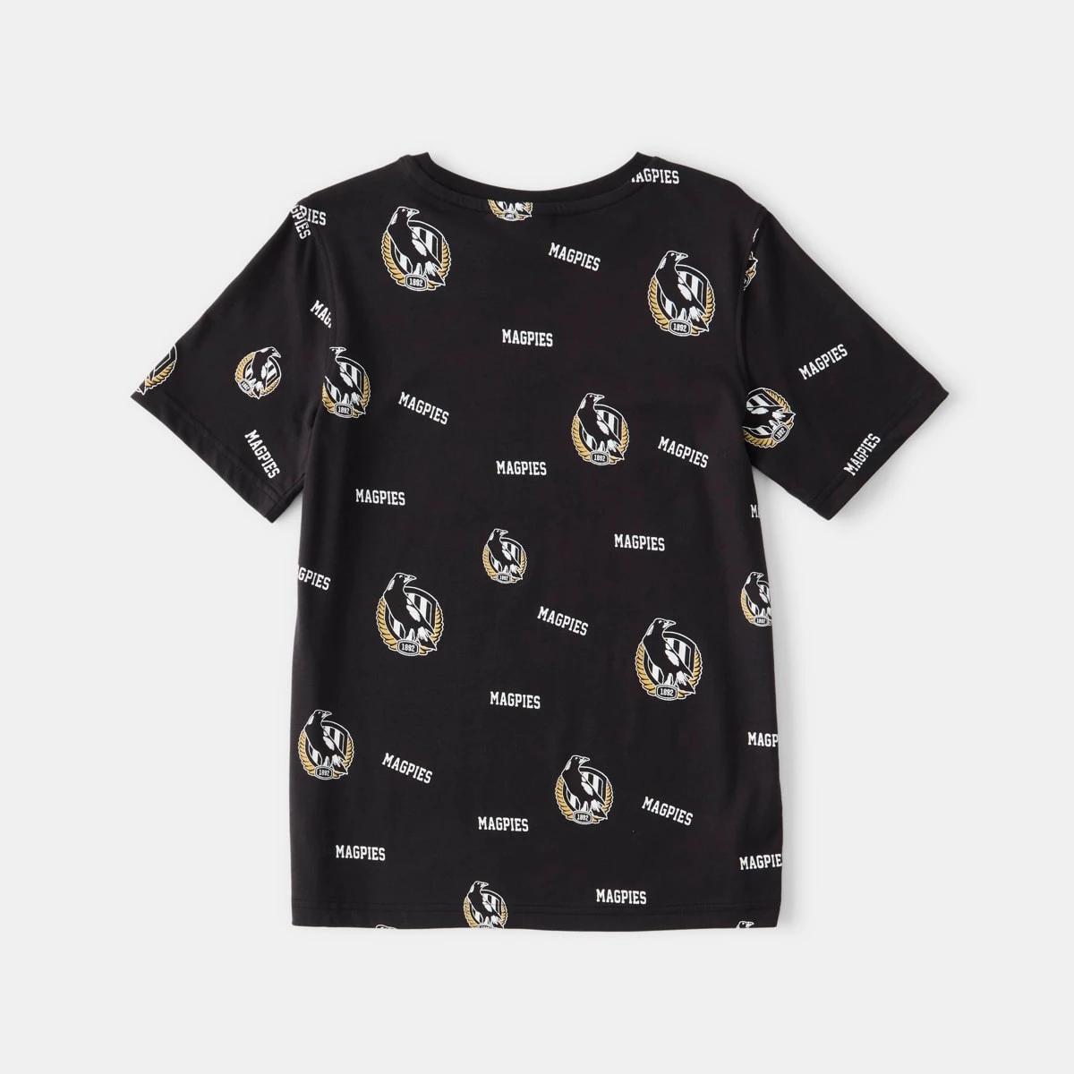 9 Official AFL Kids All Over Print T-shirt Collwood, 9 of 9