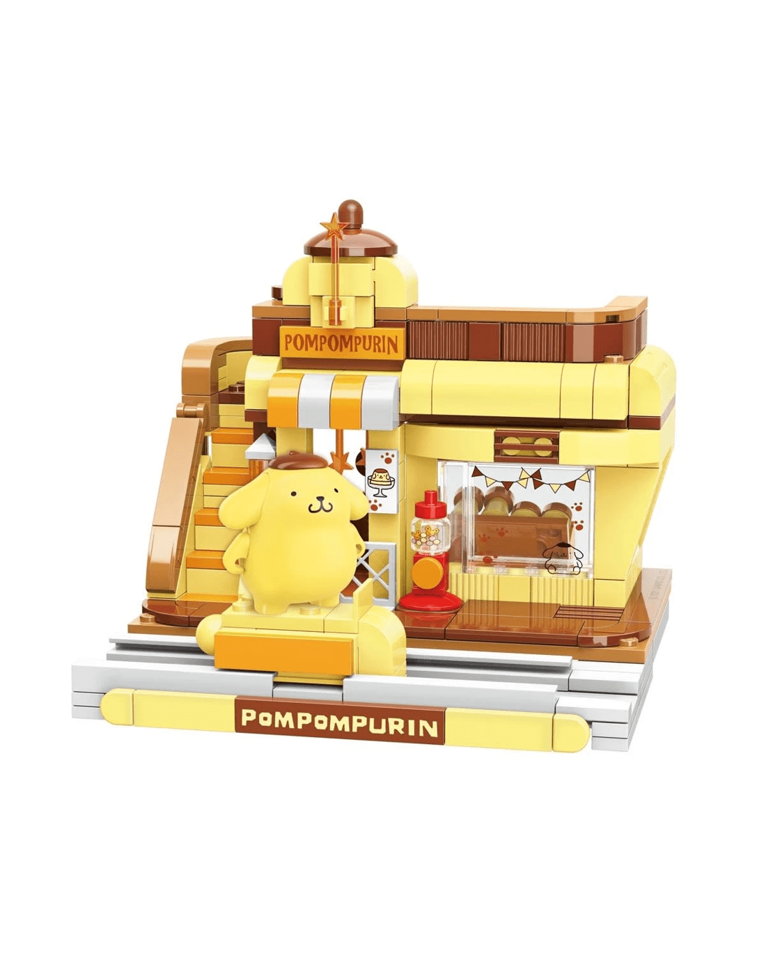 2 319 Piece Keepplay Hello Kitty Pompompurin Shinning Pudding Shop Playset, 2 of 5