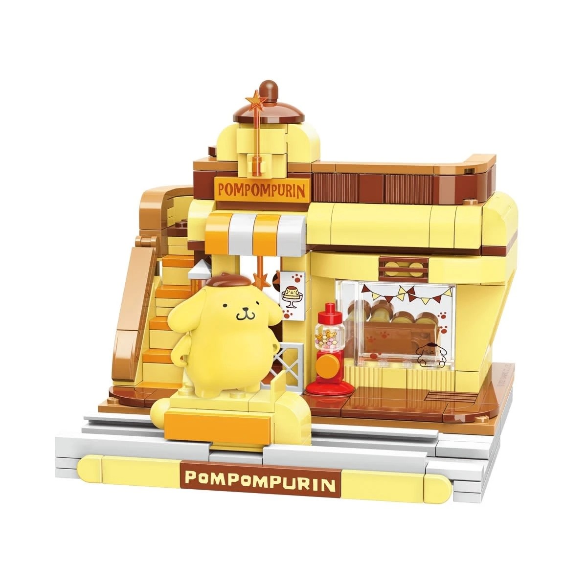 2 319 Piece Keepplay Hello Kitty Pompompurin Shinning Pudding Shop Playset, 2 of 5