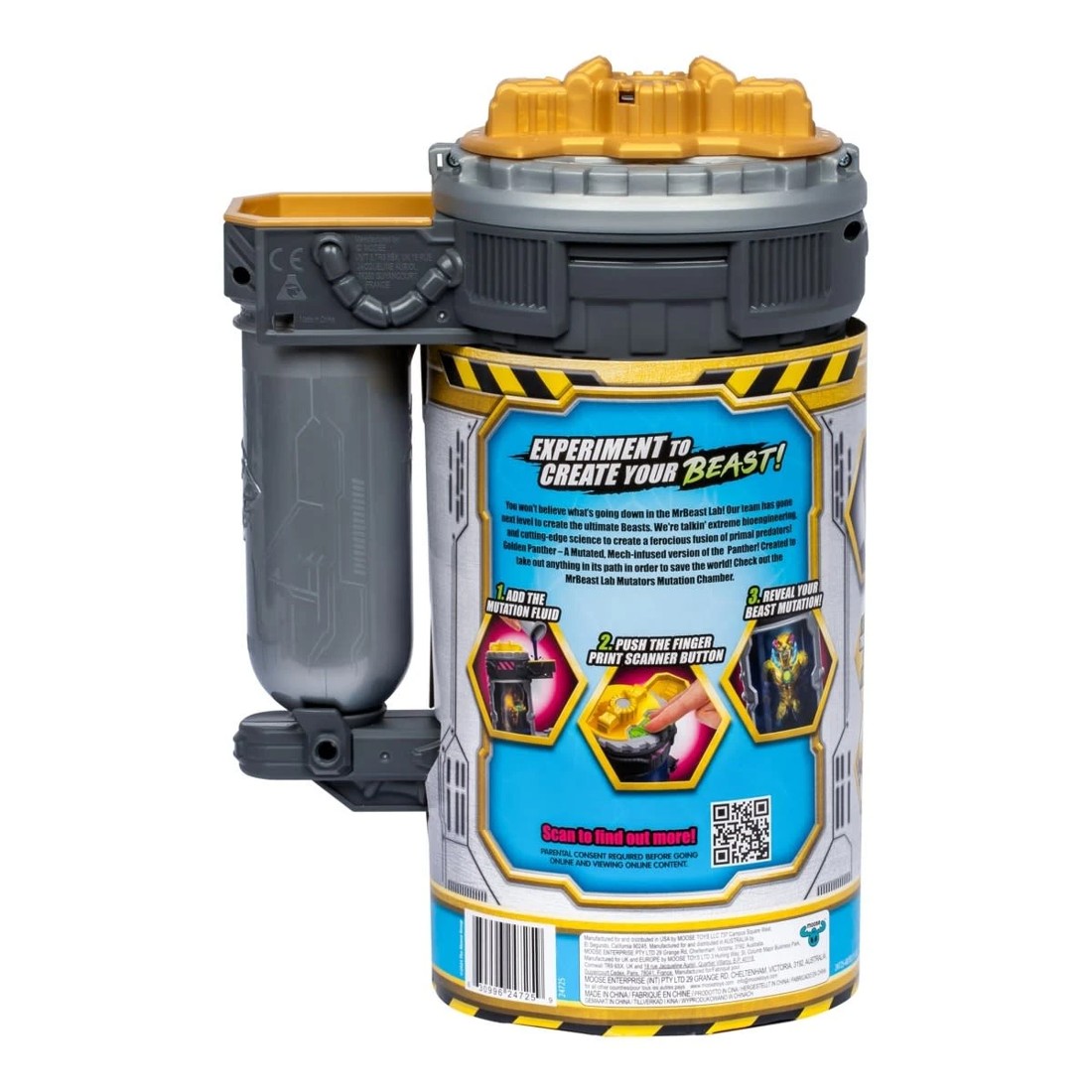 10 MrBeast Lab Mutation Chamber: Experiment to Create Your Beast Release the Exclusive Golden Panther Figure, 10 of 10