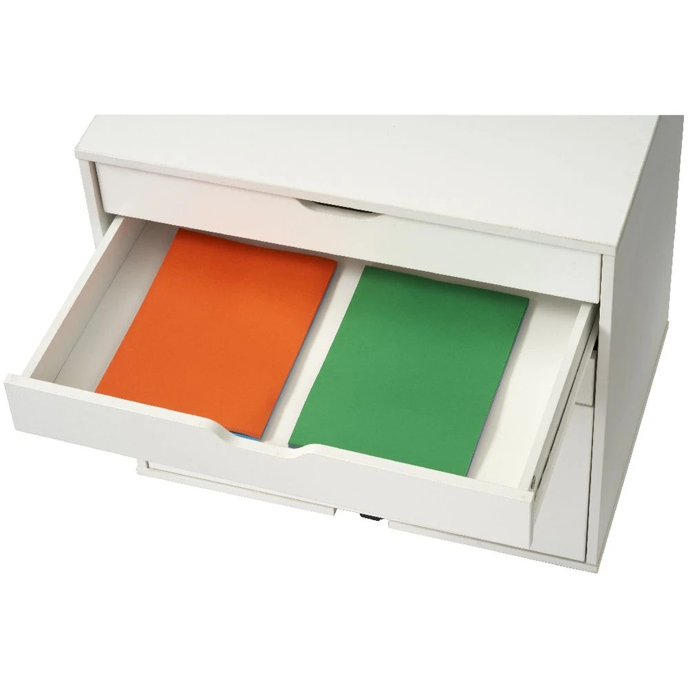 7 Matrix 4 Drawer Multi-function Filing Pedestal Cabinets Pedestals, 7 of 10