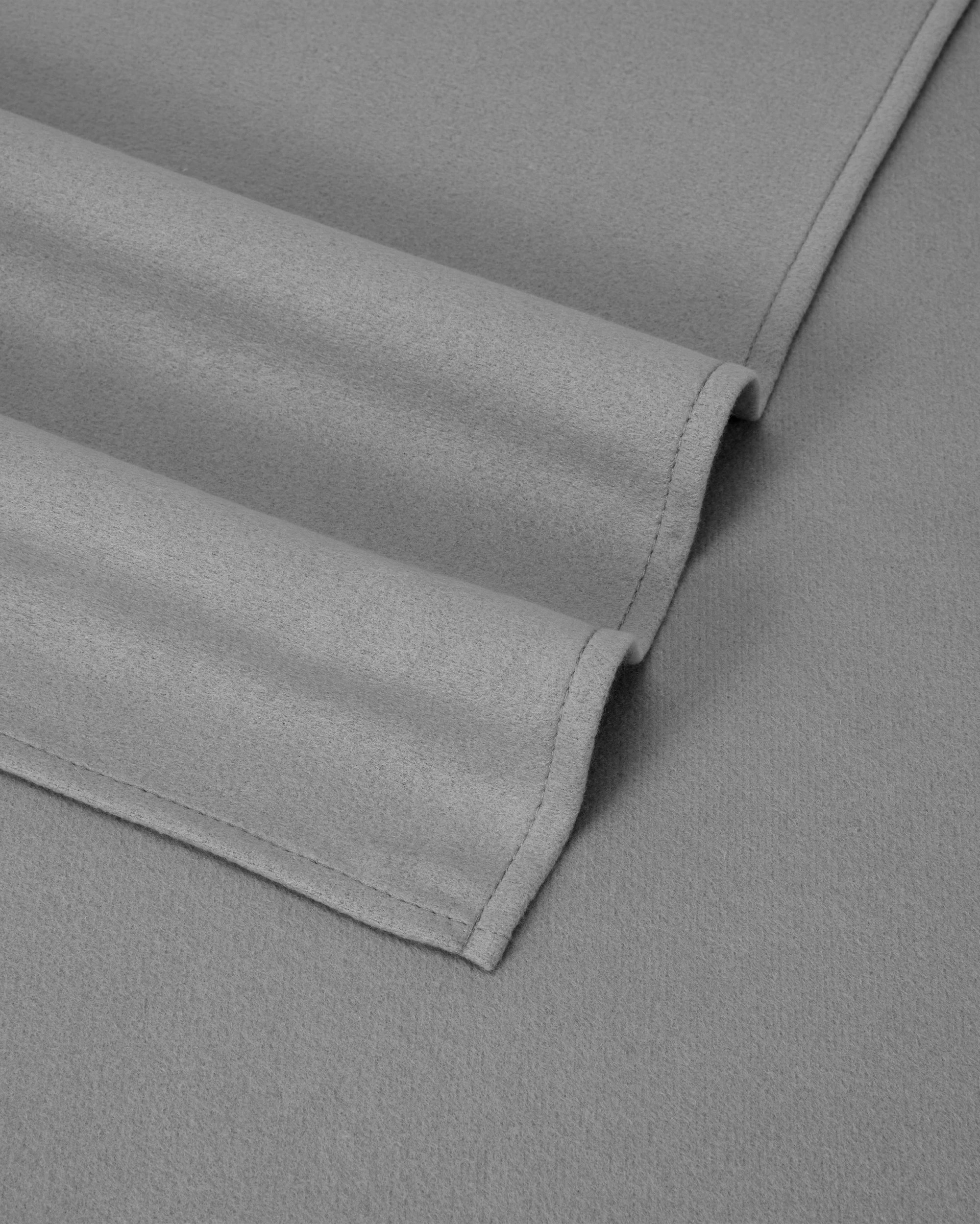 4 Soft Touch Sheet Set - Single Bed, Grey, 4 of 7