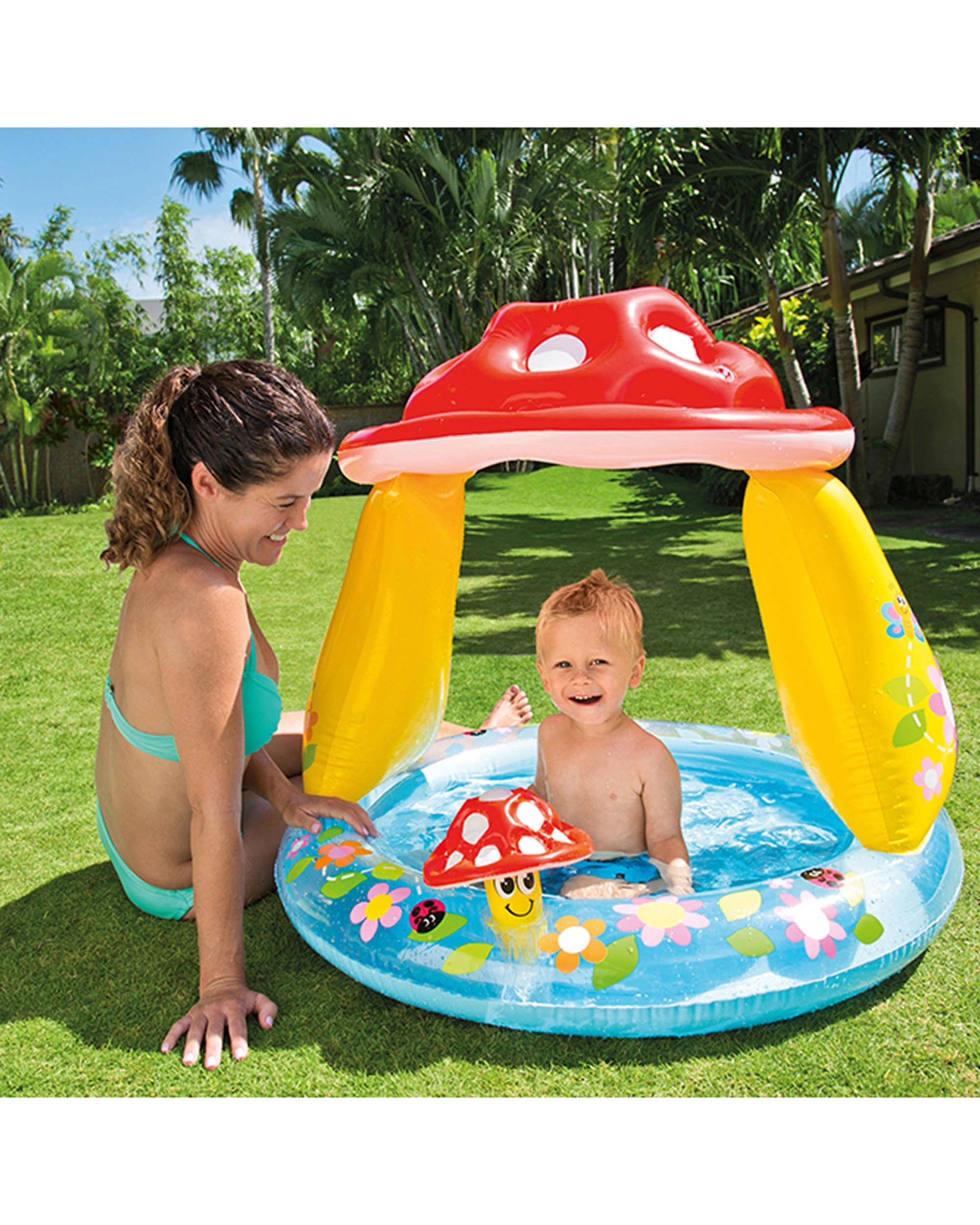 2 Intex Mushroom Baby Pool 1-3Y - Multi, 2 of 2