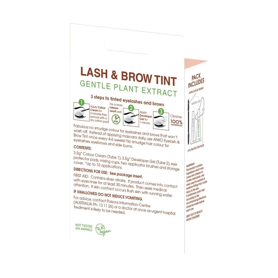 2 OXX Studio Lash & Brow Tint - Medium Brown, 2 of 2