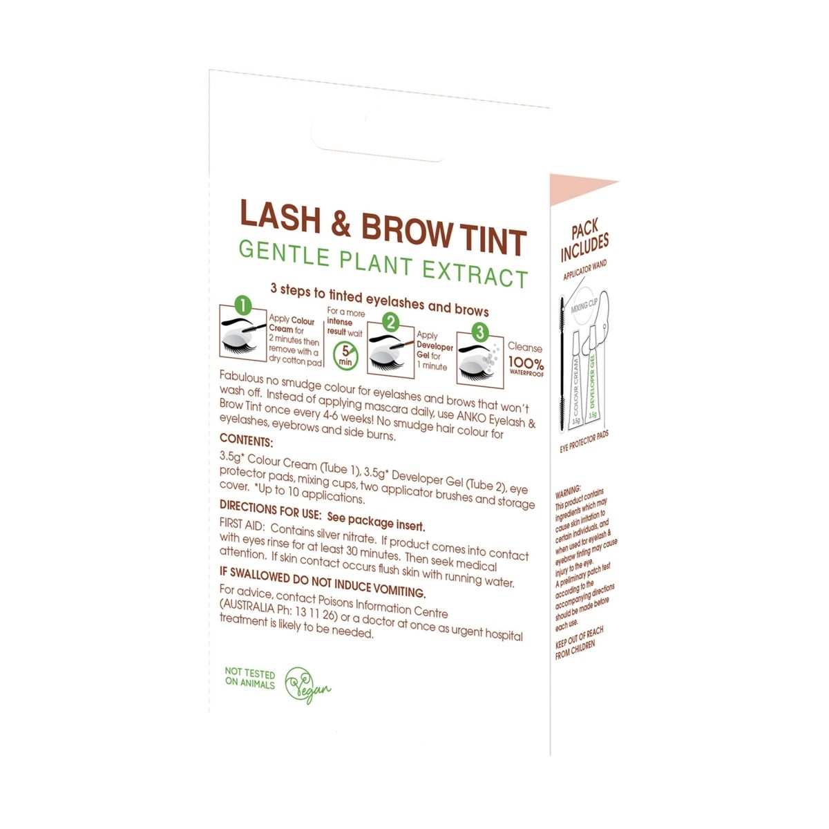 2 OXX Studio Lash & Brow Tint - Medium Brown, 2 of 2