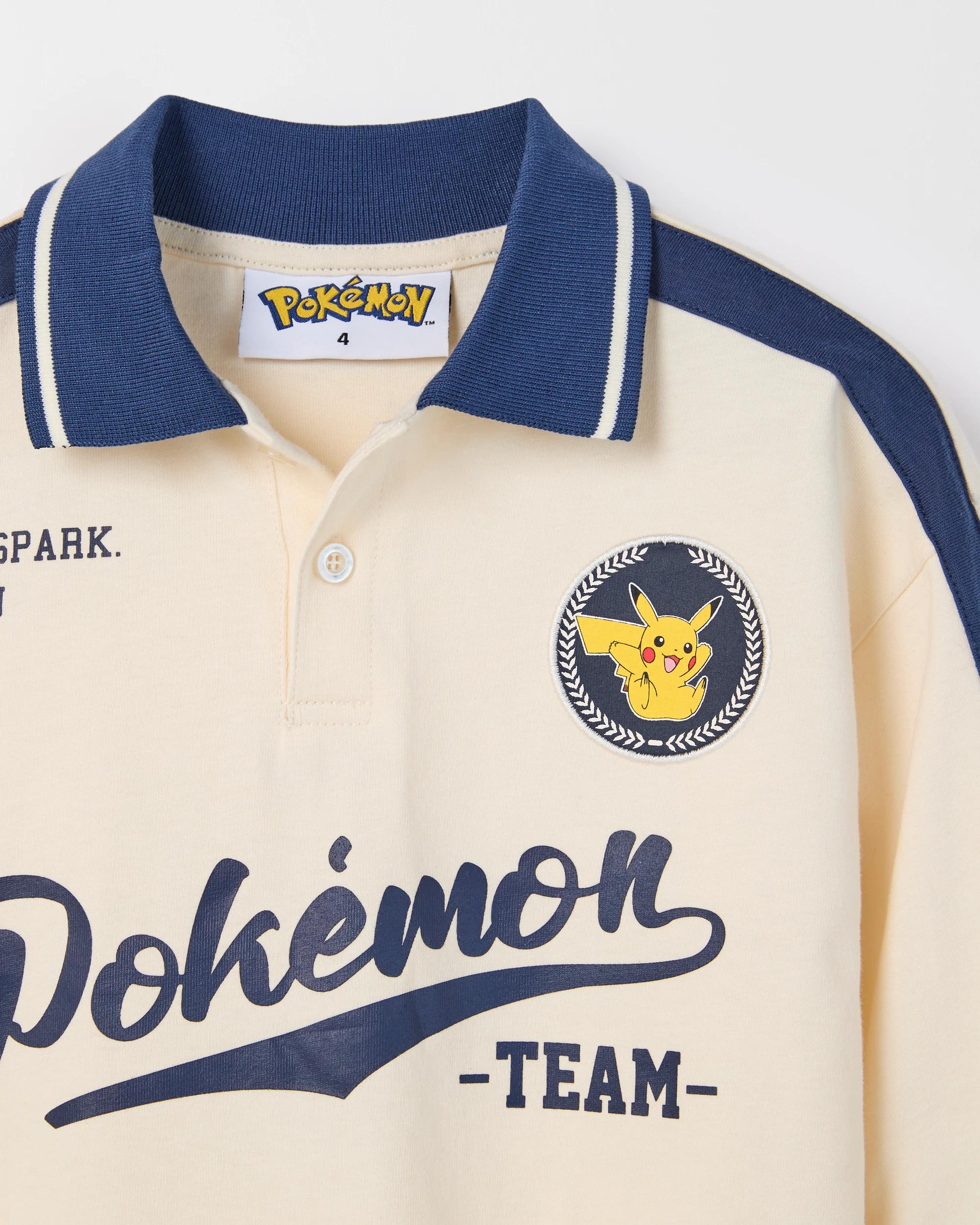 7 Pokemon Rugby Jumper CREAM, 7 of 7