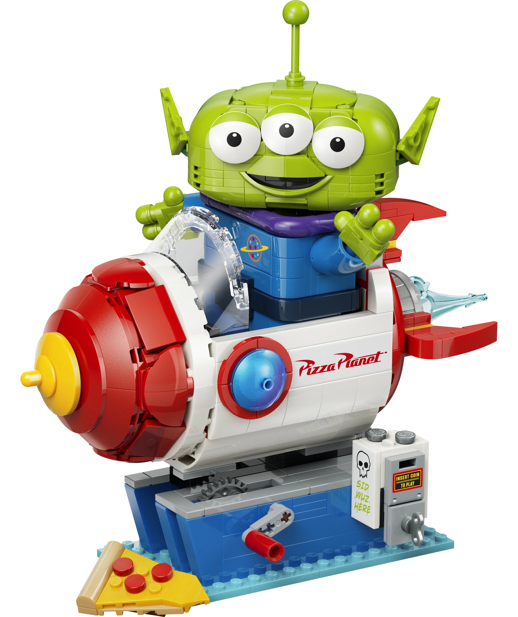 2 LEGO Disney Pixar Alien with Pizza Planet Rocket Ride 43307, 2 of 10