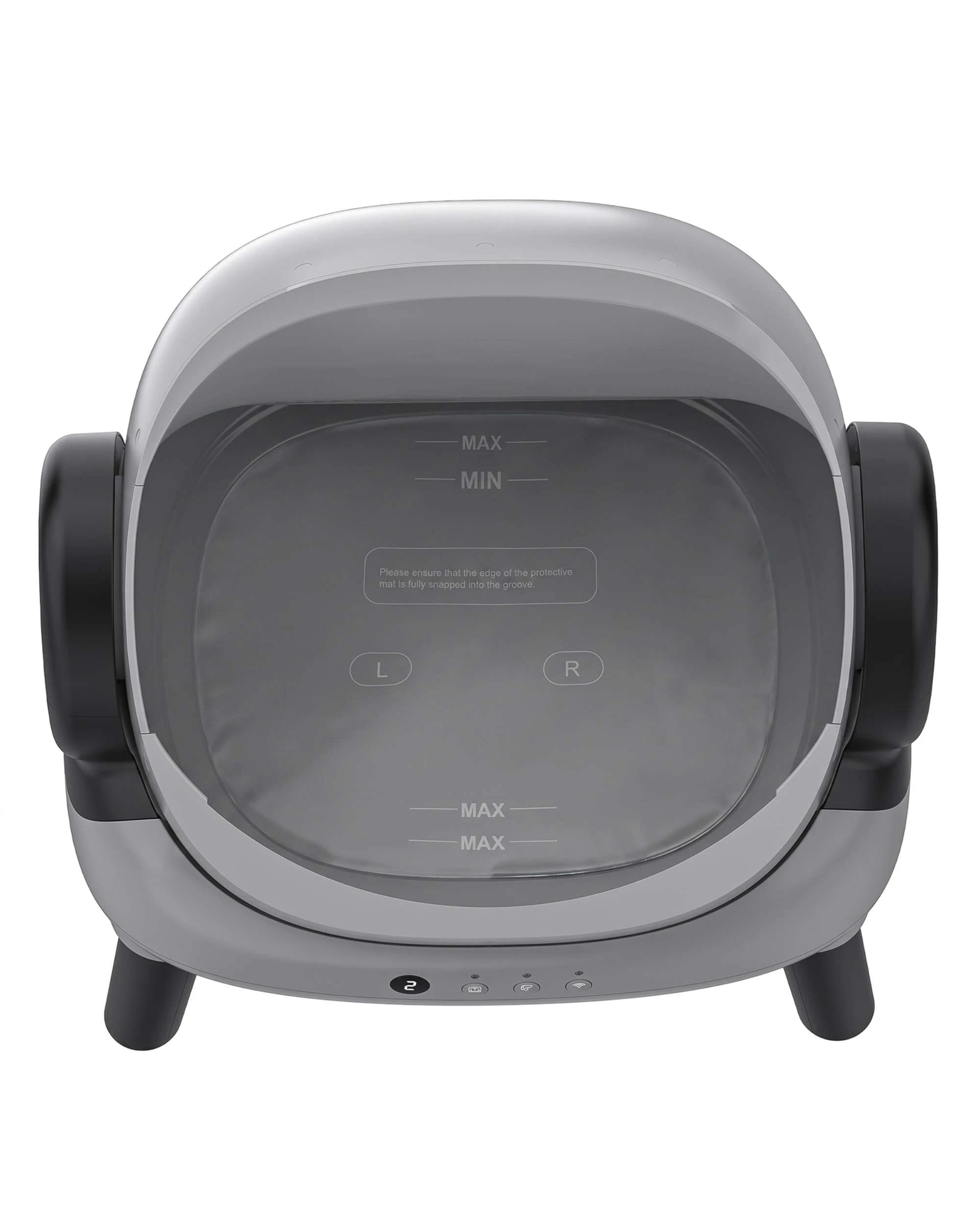 6 Advwin Automatic Open‑Top Cat Litter Box, Self‑Cleaning Design with APP Control, 6 of 10
