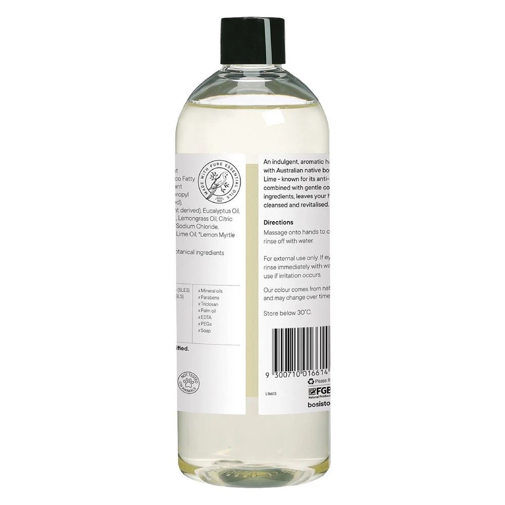 2 Bosisto's Desert Lime & Eucalyptus Handwash Refill 1L, 2 of 2