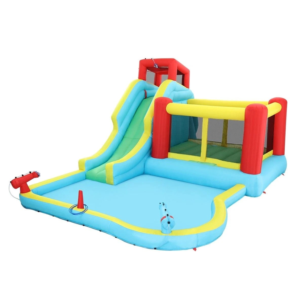 1 Kidbot All In 1 Inflatable Water Park Water Slide, 1 of 1