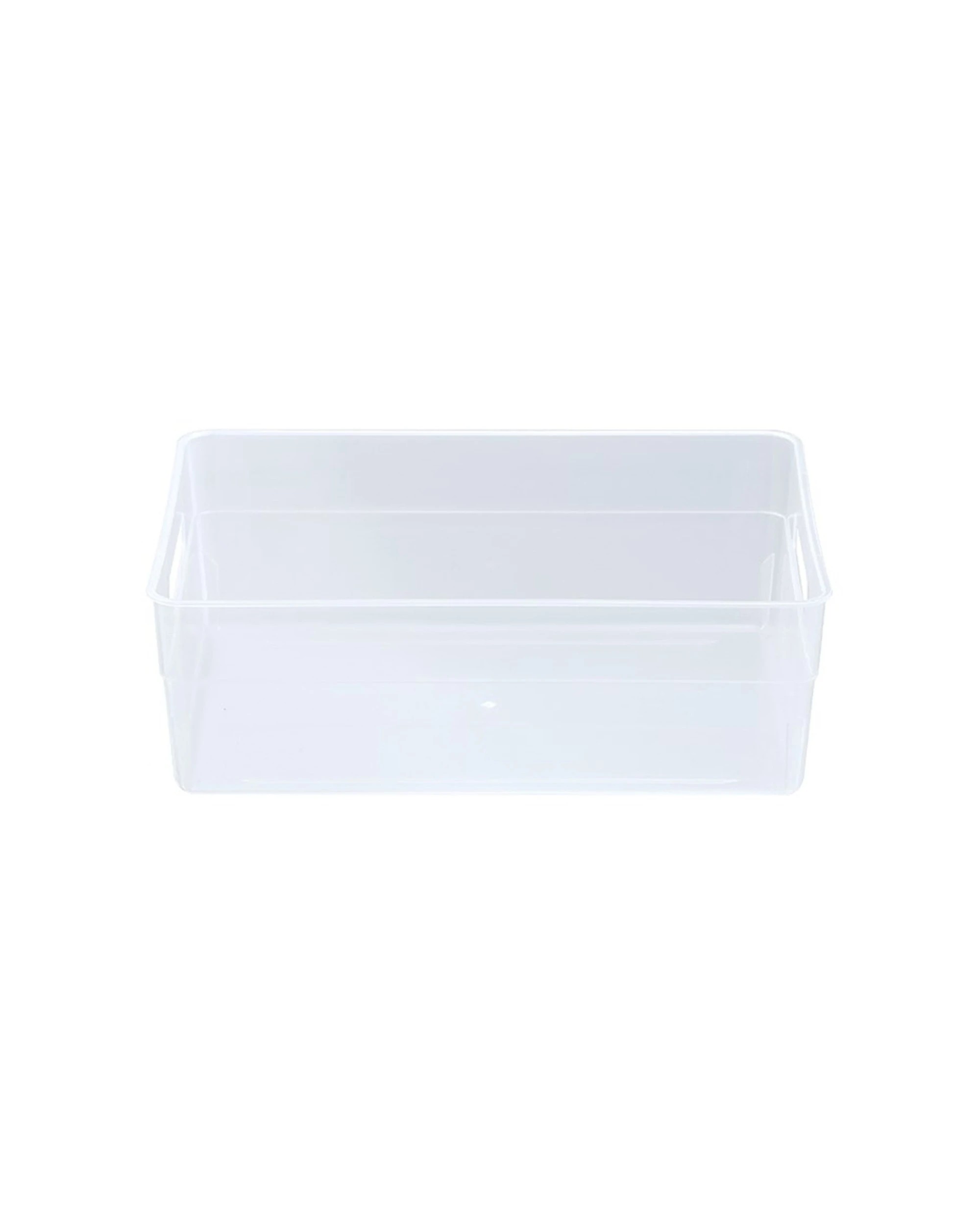 4 Boxsweden Nova Home Office Plastic Storage Container 3.8L 28x20x9.5cm - Clear, 4 of 4