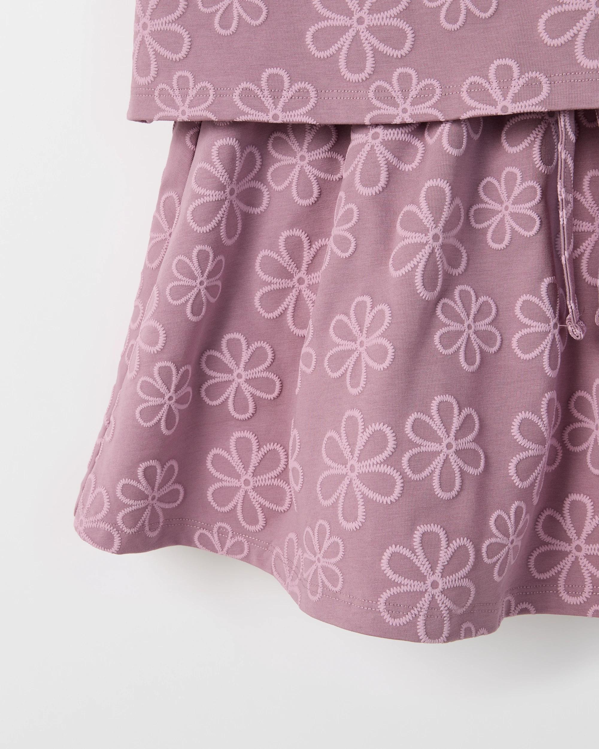 3 Target Kids Australian Cotton Blend T-Shirt and Skort Set DUSTY MAUVE, 3 of 3