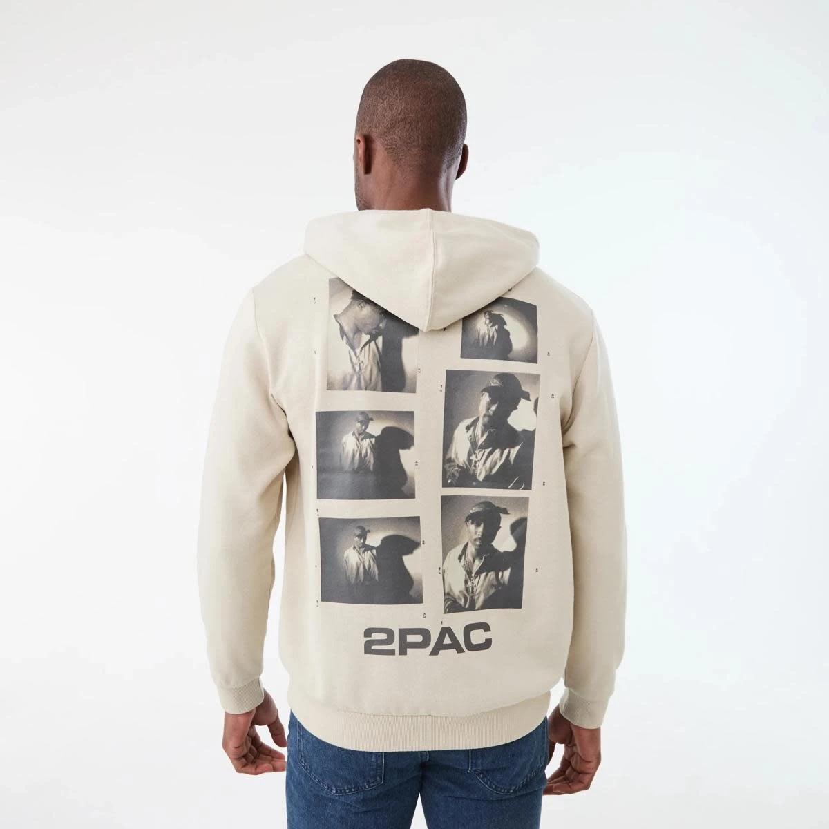 3 Tupac License Hoodie NEUTRAL, 3 of 6