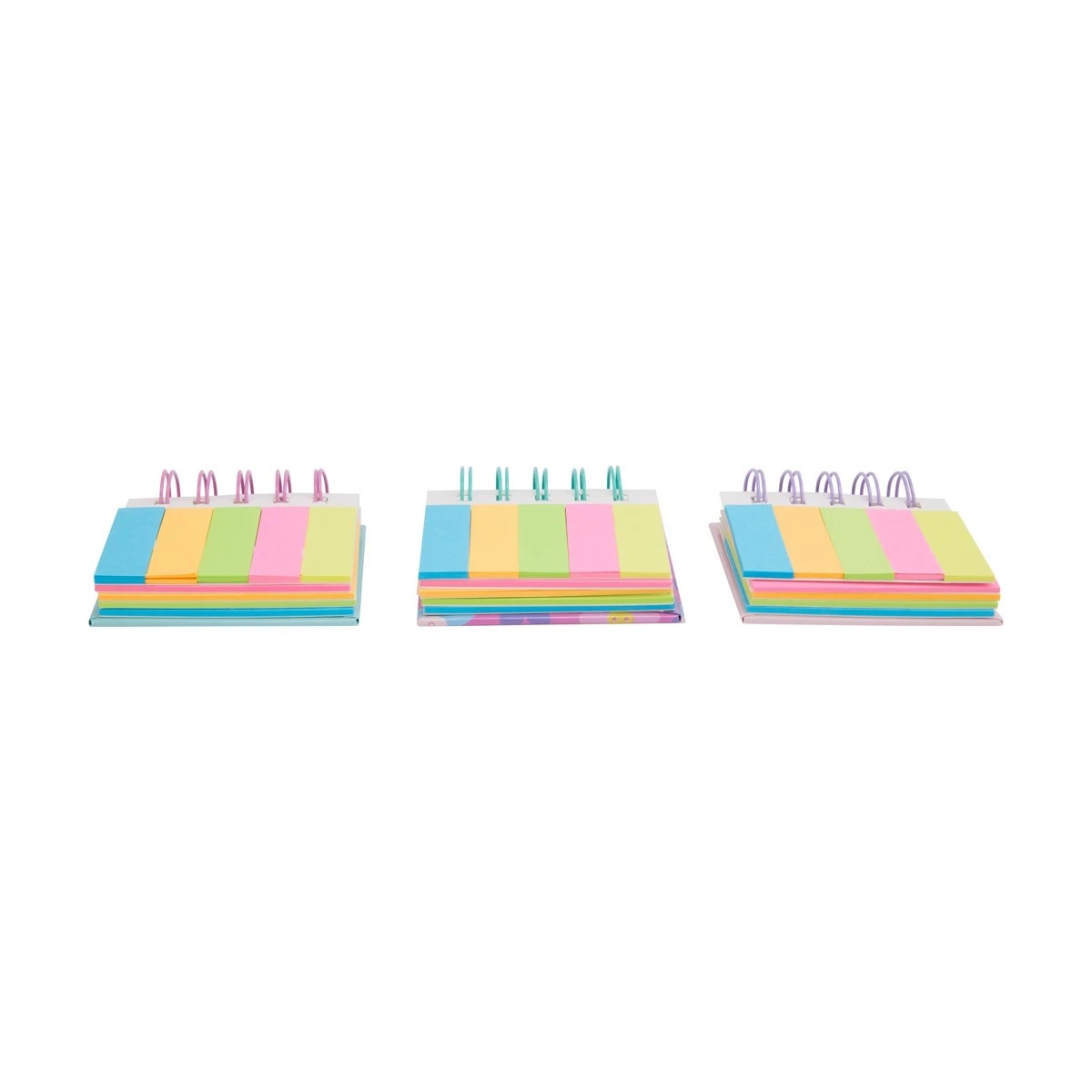 5 Spiral Sticky Note Pad - Assorted, 5 of 10
