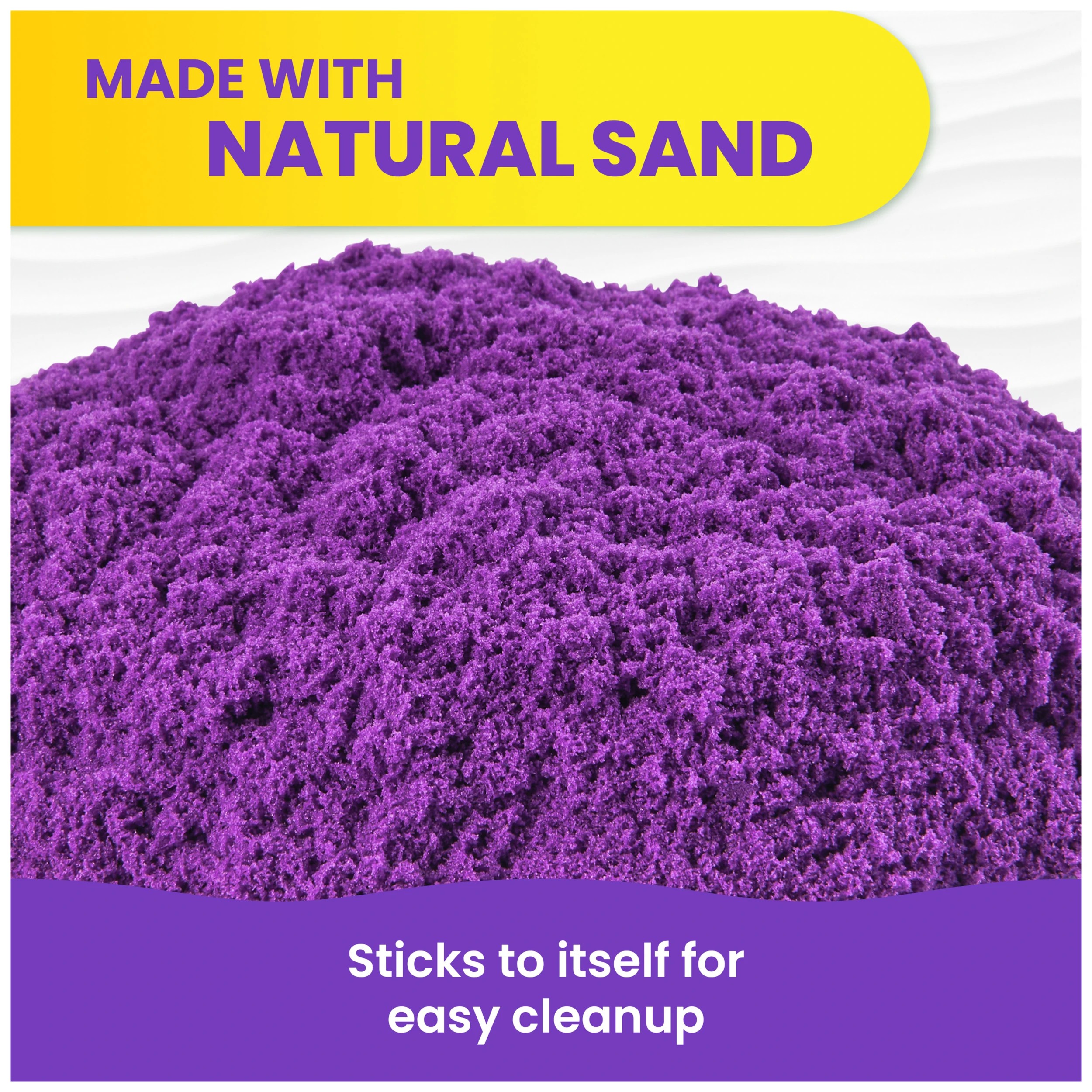 4 Kinetic Sand Colour Bag - Purple, 4 of 9
