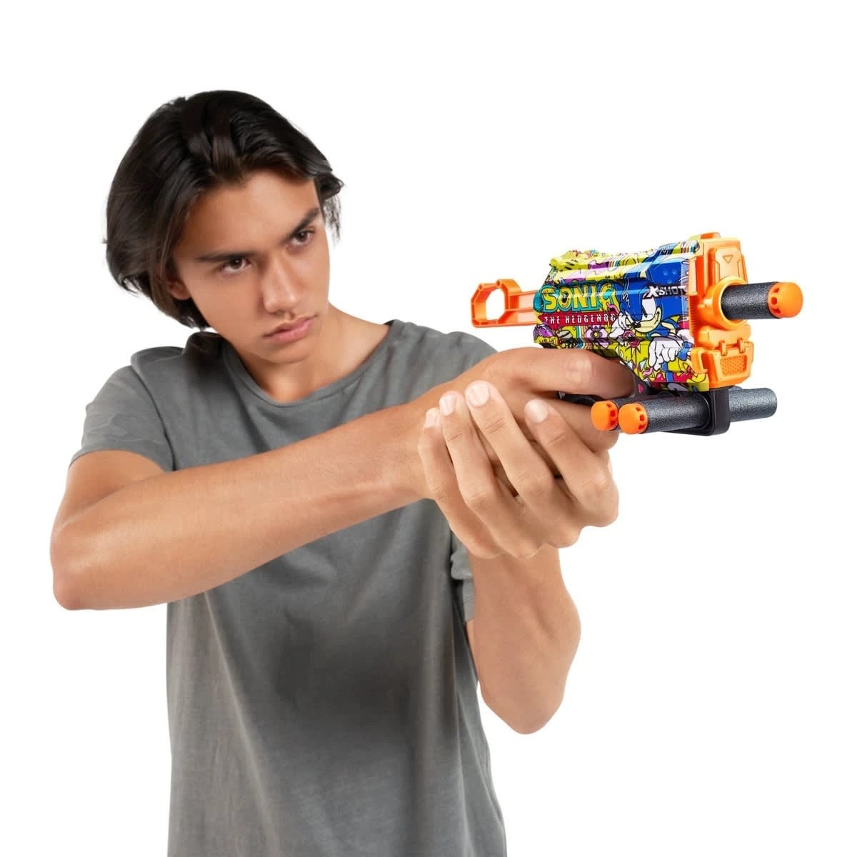 7 Zuru X-Shot Sonic The Hedgehog 8X Skins Menace Blaster Playset - Assorted, 7 of 9