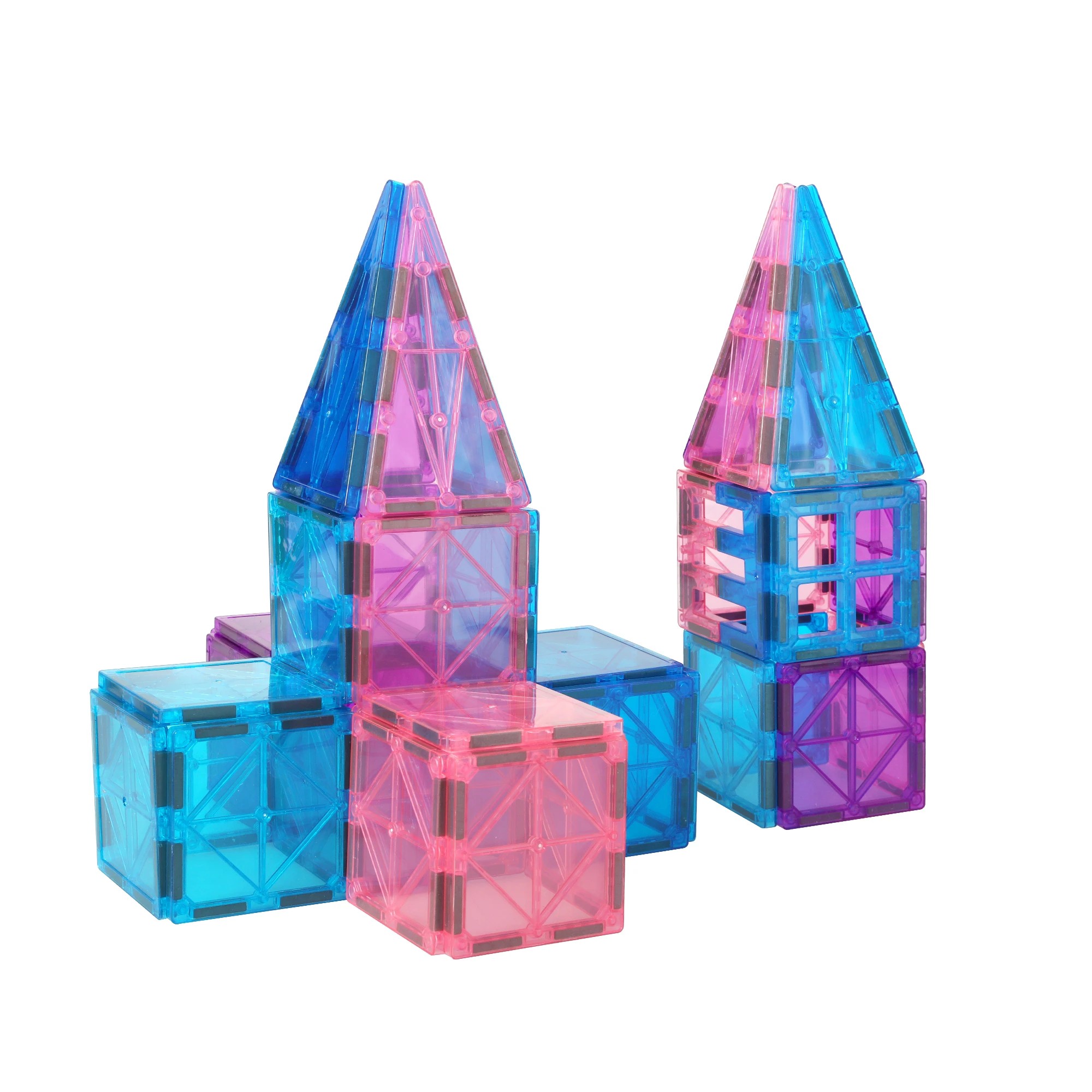 2 Bopeep Magnetic Tiles Blocks 100 Piece, 2 of 7