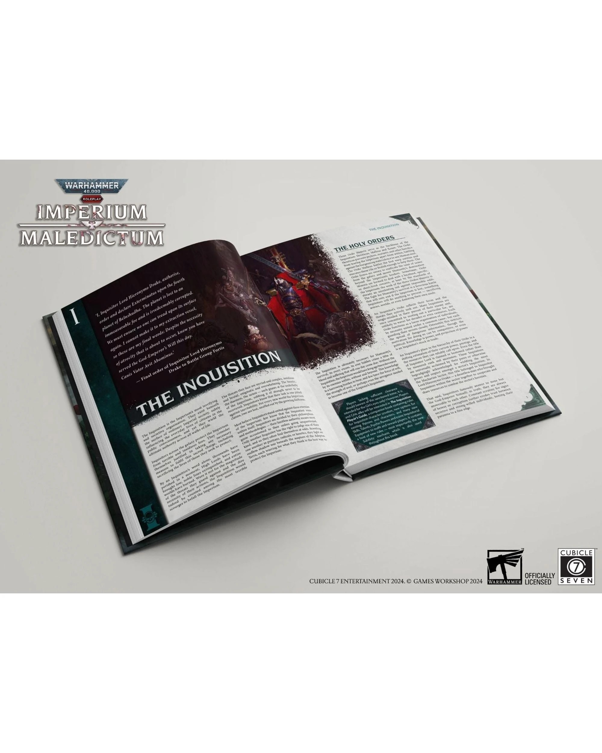 3 Warhammer 40,000: RPG Imperium Maledictum Inquisition GameMaster's Guide, 3 of 7