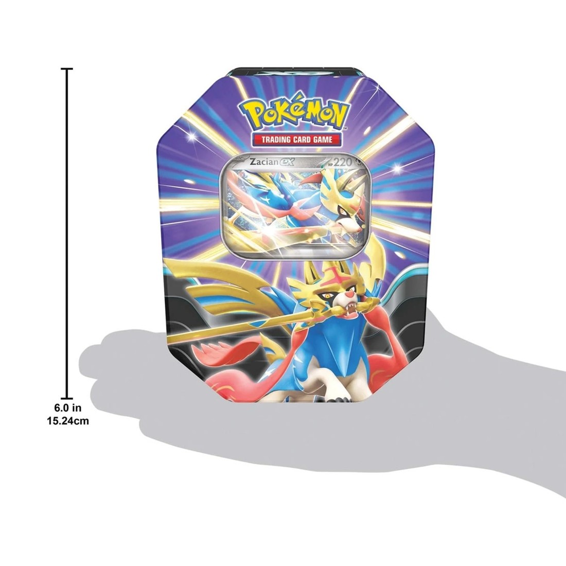 5 Pokemon Trading Card Game: Slashing Legends Tin - Assorted, 5 of 6