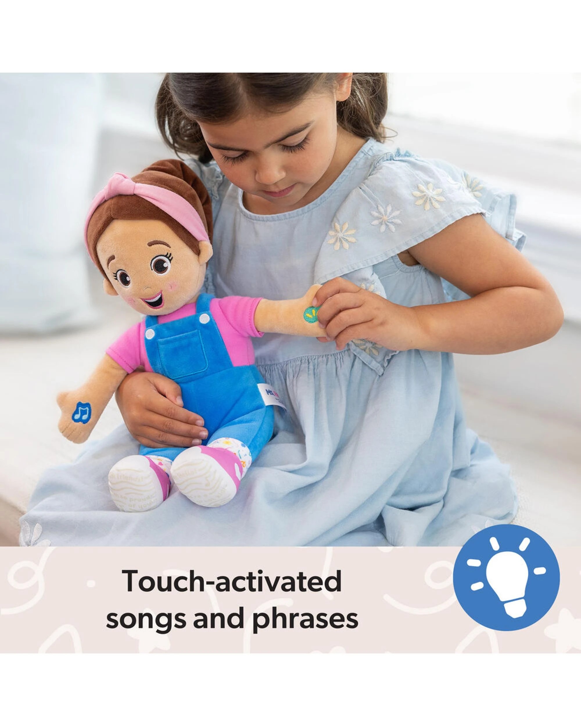 6 KIDdesigns Ms Rachel Animated Speak and Sing Doll, 6 of 6