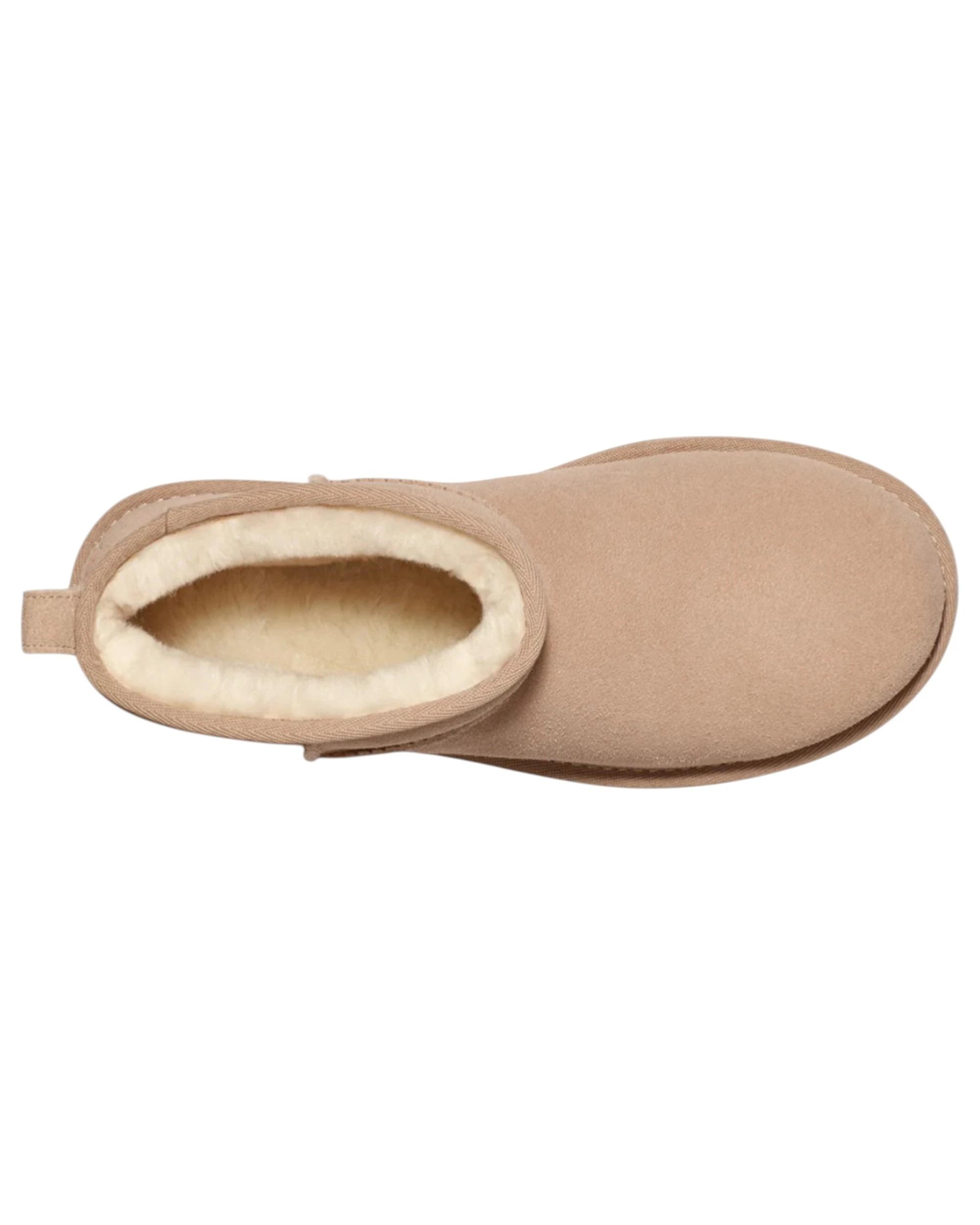 6 UGG Womens Classic Ultra Mini Platform Boots Slippers SAND, 6 of 6