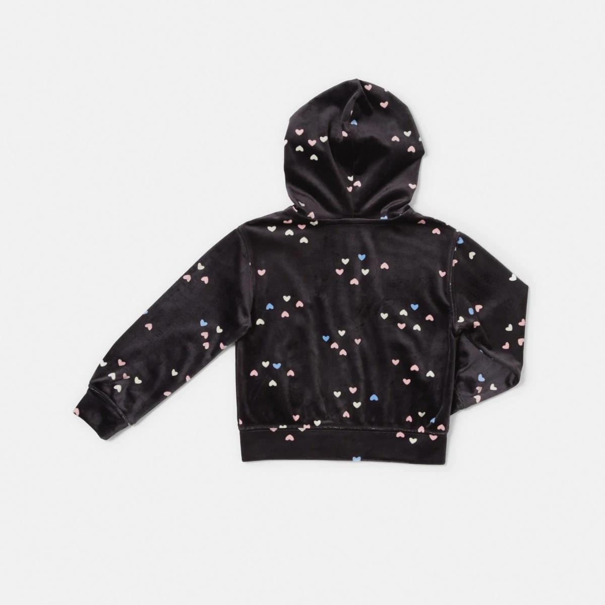 10 Velour Zip Through Sweatshirt Hearts, 10 of 10