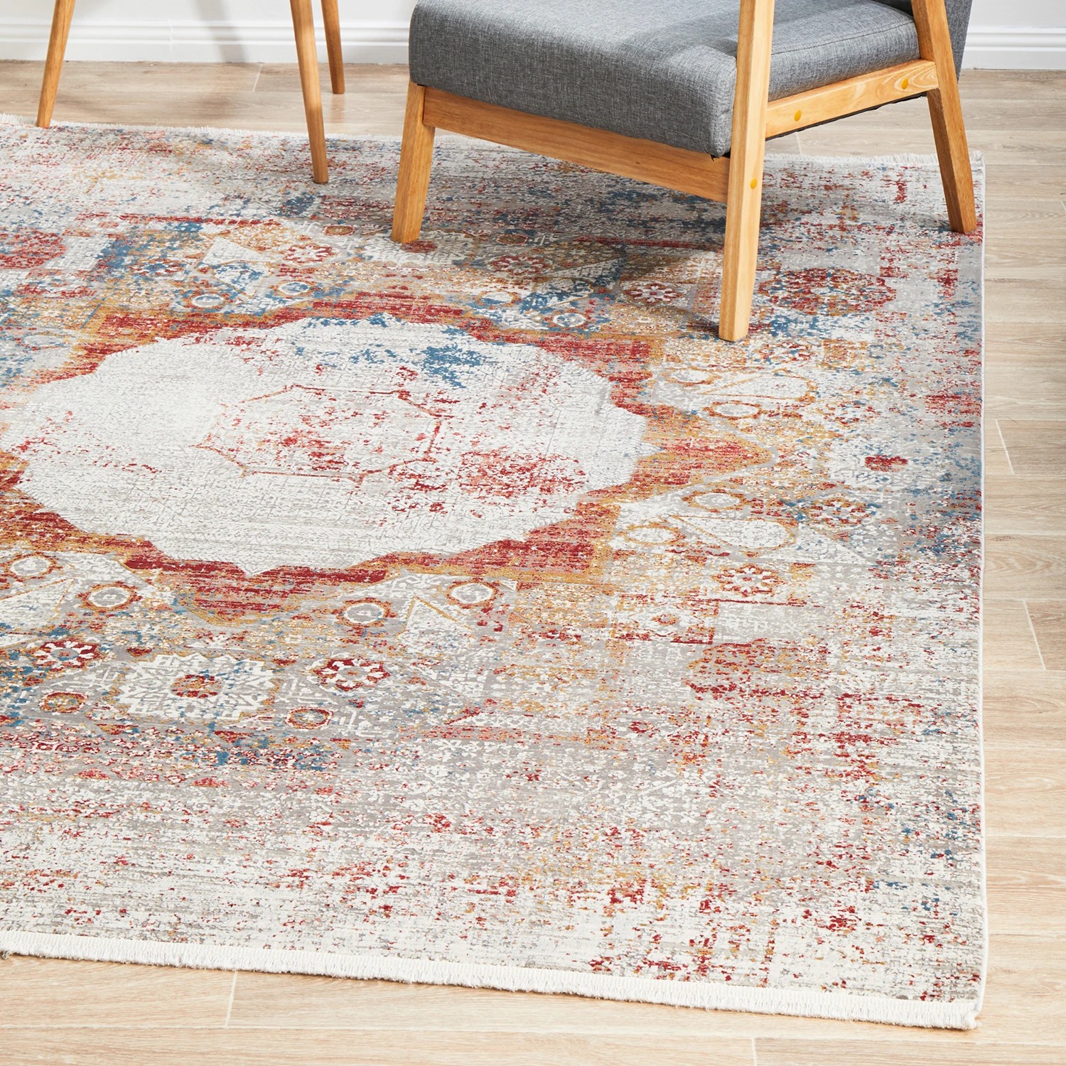 4 Common Ground Rugs Glimmers 103 290x200cm - Large Bamboo Silk Power Loomed Floor Rug - Brown, 4 of 9