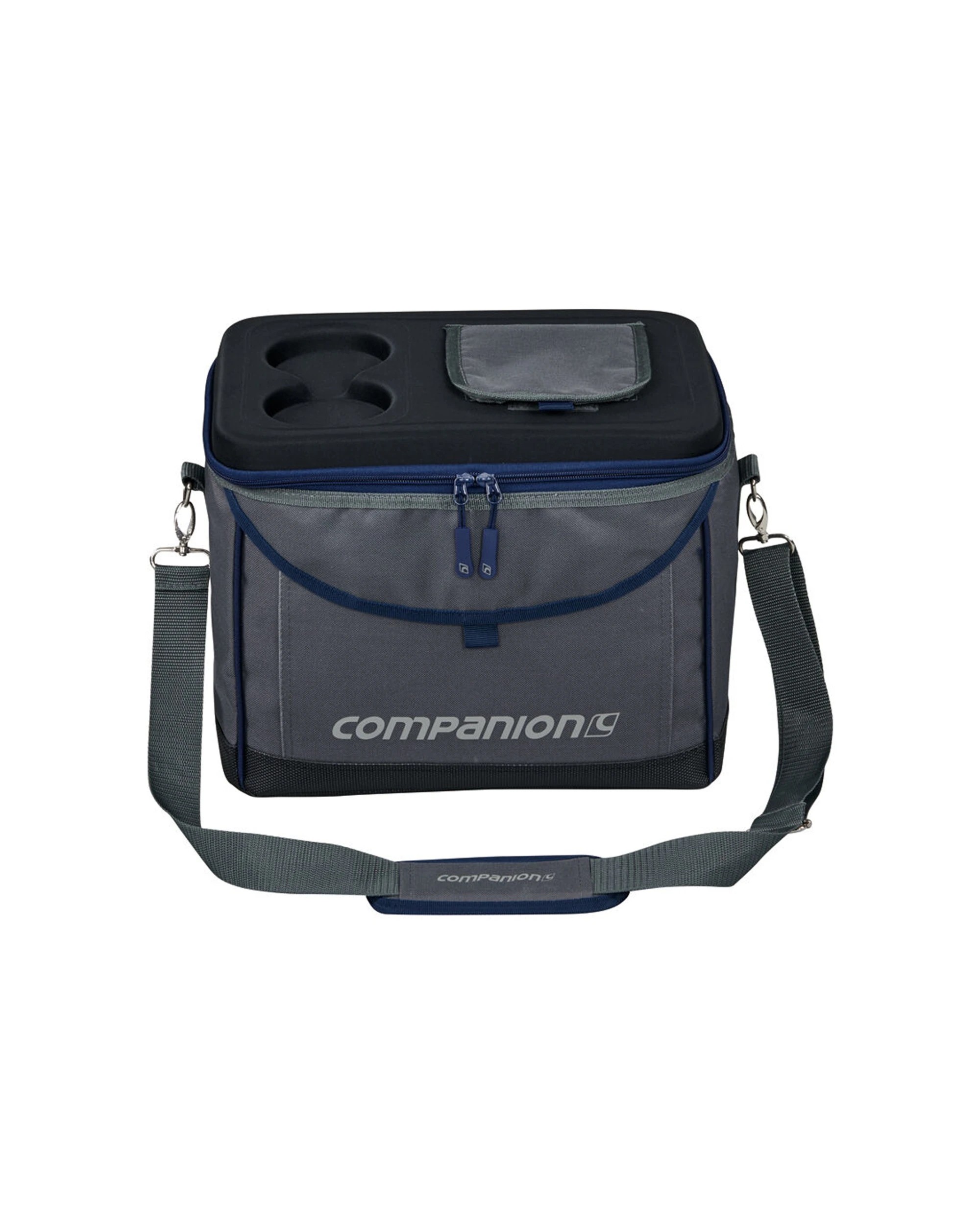 2 Companion 22L Hard Top Polyester Insulated Portable Cooler Bag PE Foam - Grey, 2 of 4