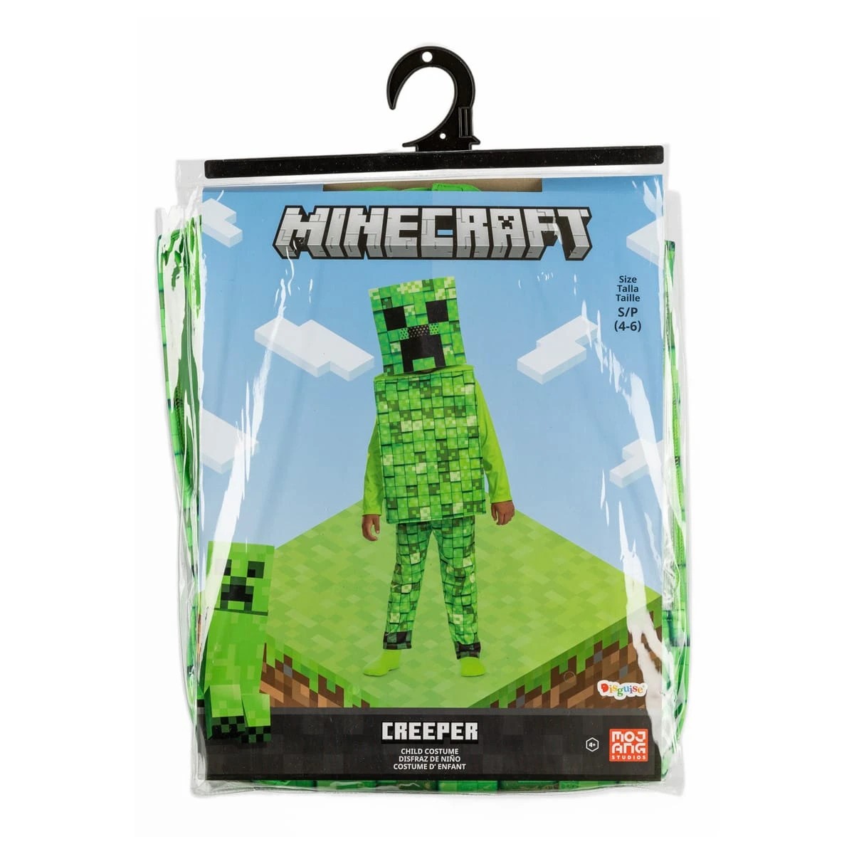 3 Minecraft Creeper Costume - Ages 4-6, 3 of 3