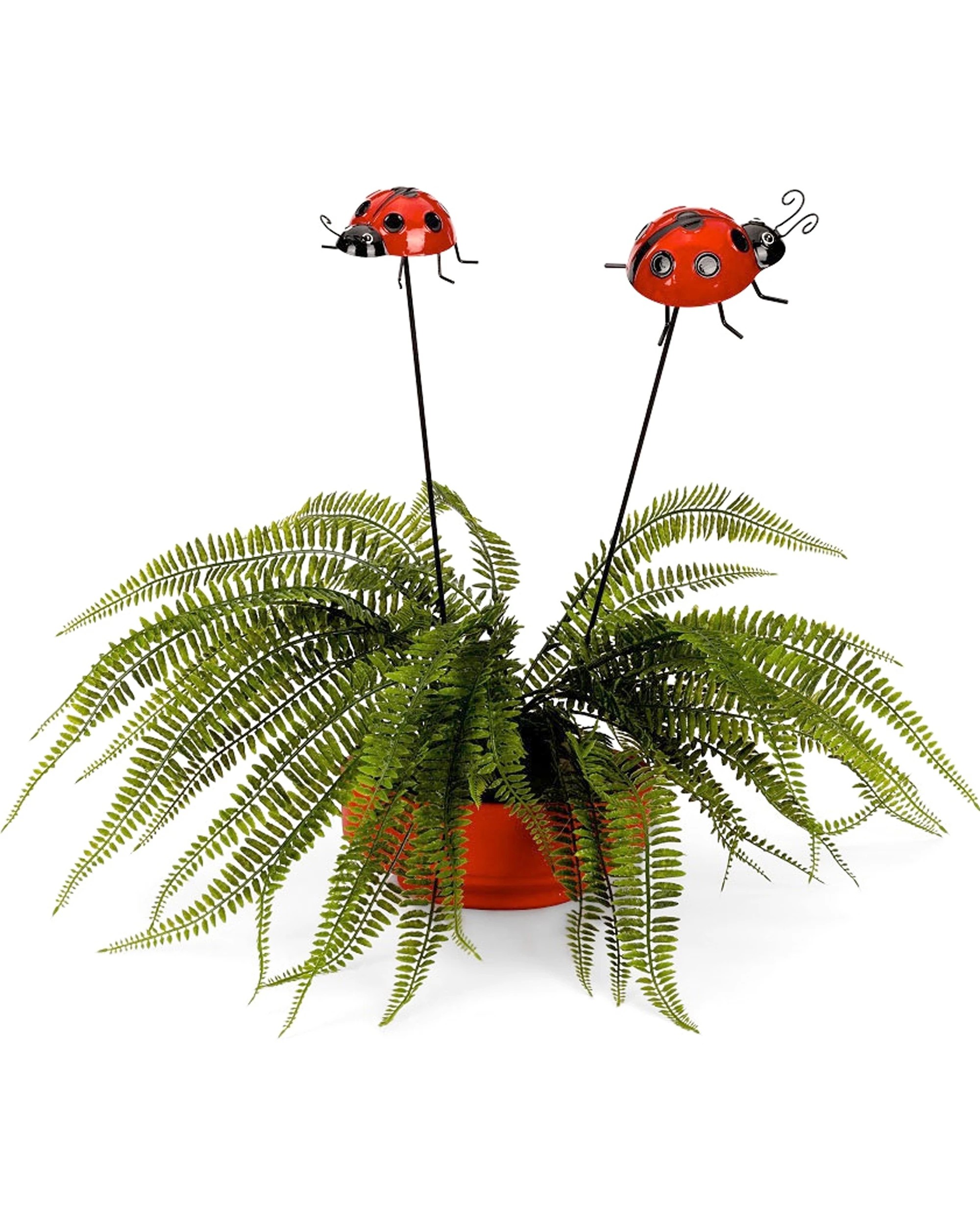 2 Alfresco 3pc Stake Ladybug Outdoor Ornament Patio Yard Garden Decor - Multi, 2 of 2