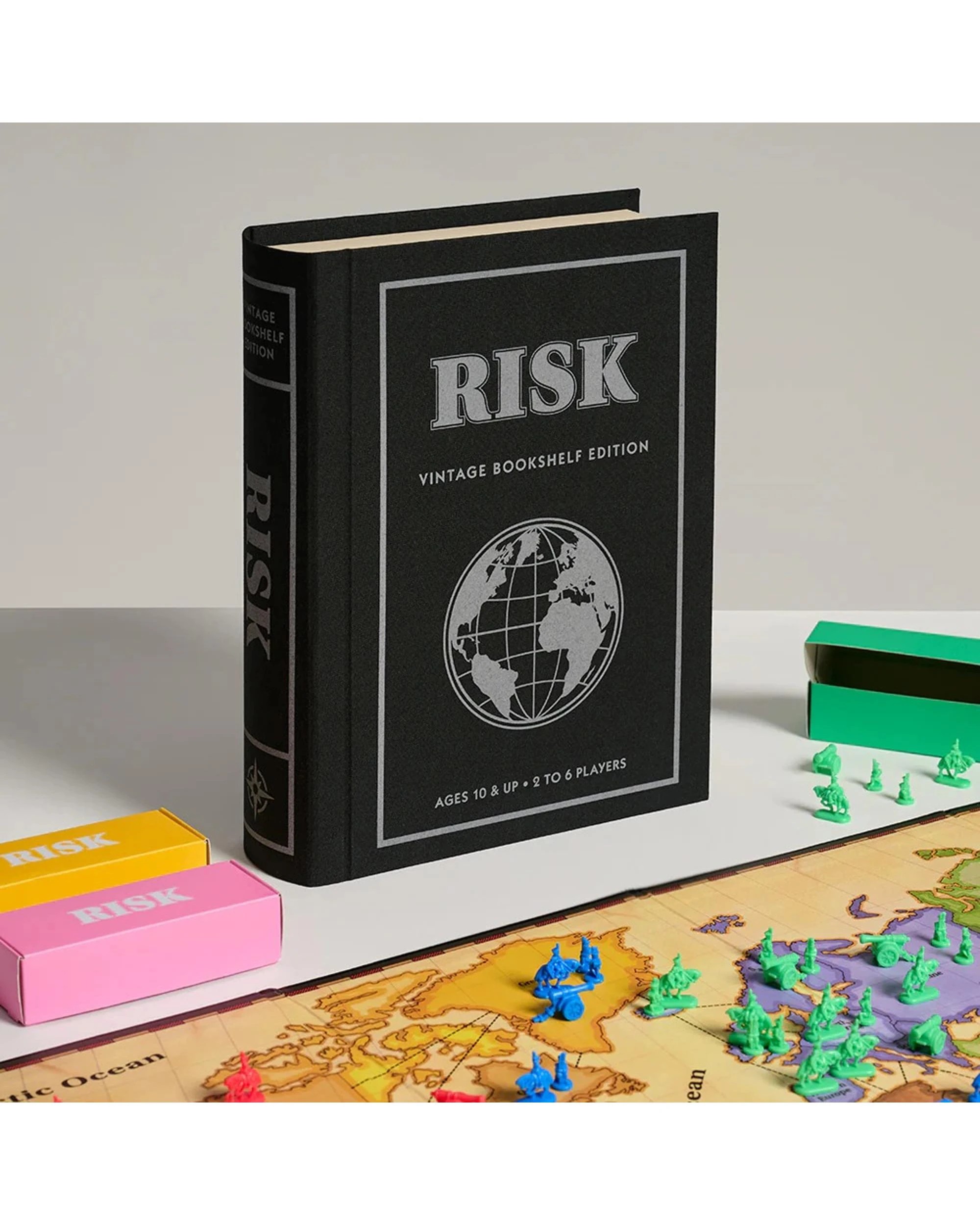 5 Risk Vintage Bookshelf Edition Board Game, 5 of 6