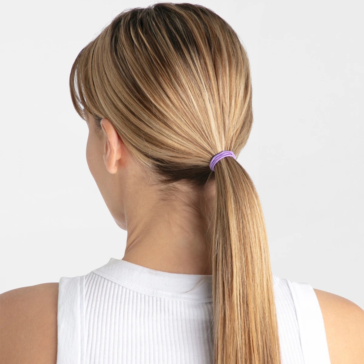 3 OXX Haircare 45 Pack Thin Snagless Elastics, 3 of 4